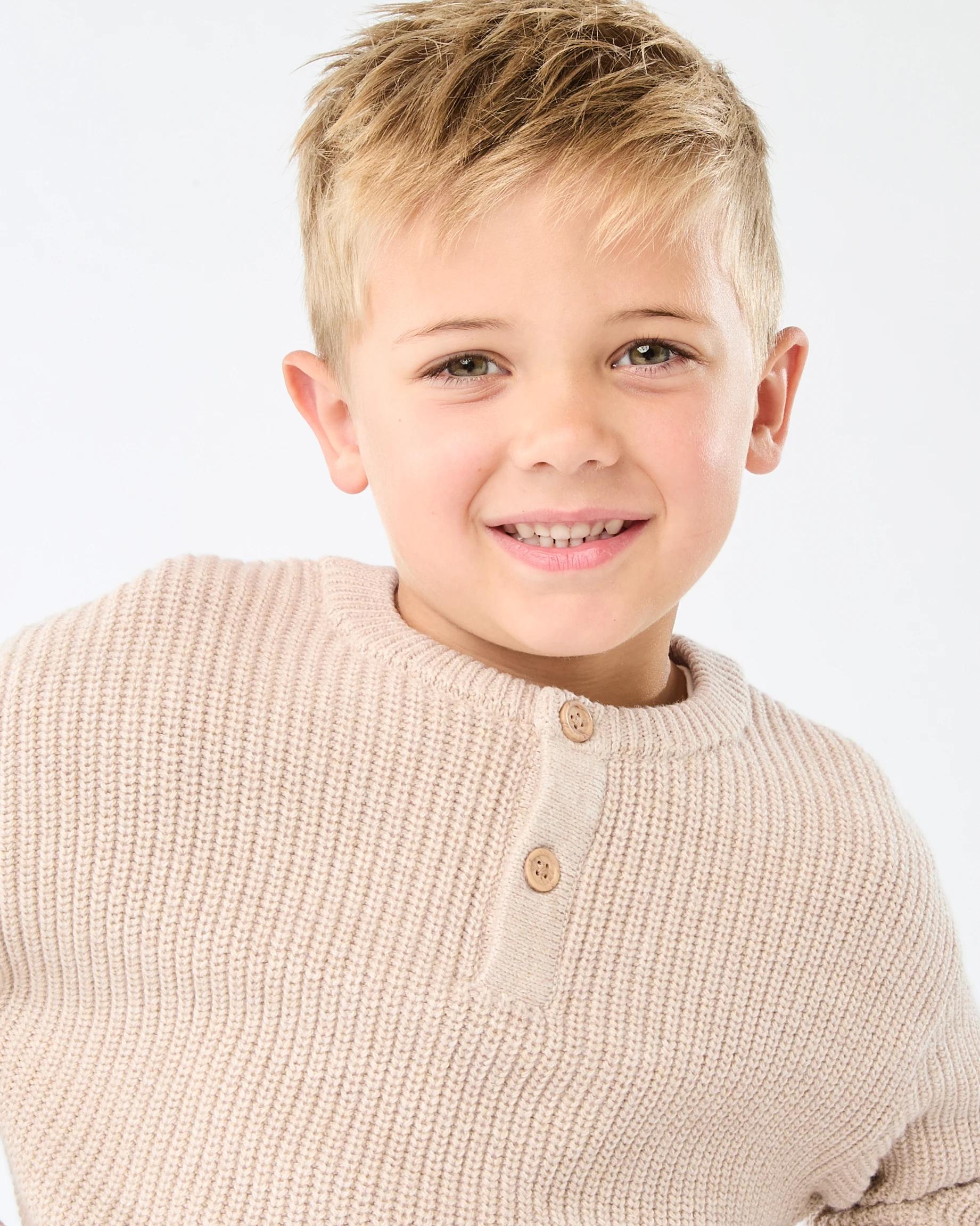 3 Henley Knit Oxford B, 3 of 7