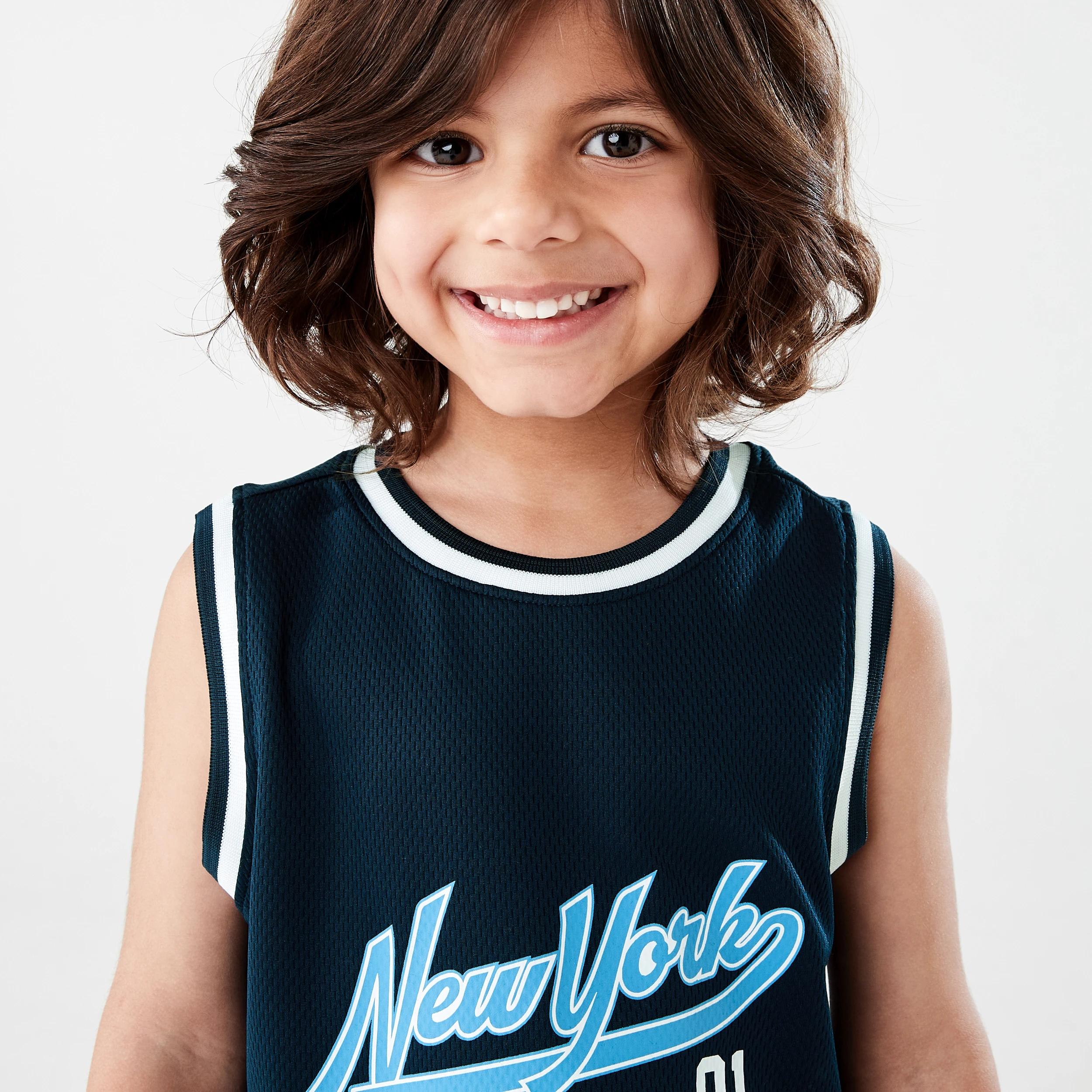 3 Mesh Tank MESH NEW YORK DRESS BLUE, 3 of 8