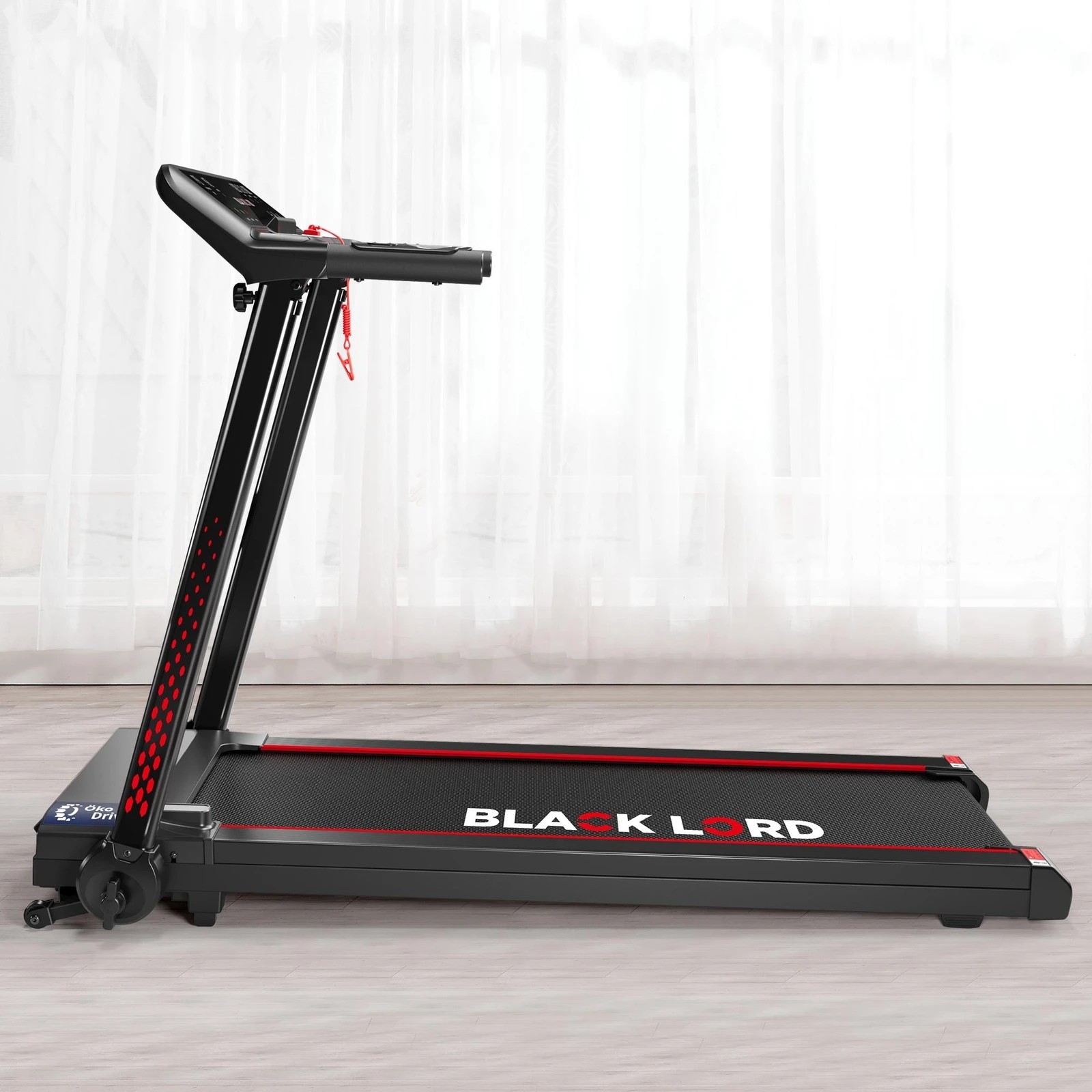 3 Black Lord Treadmill Electric Exercise Foldable Running Machine Home Gym Fitness - Black, 3 of 10