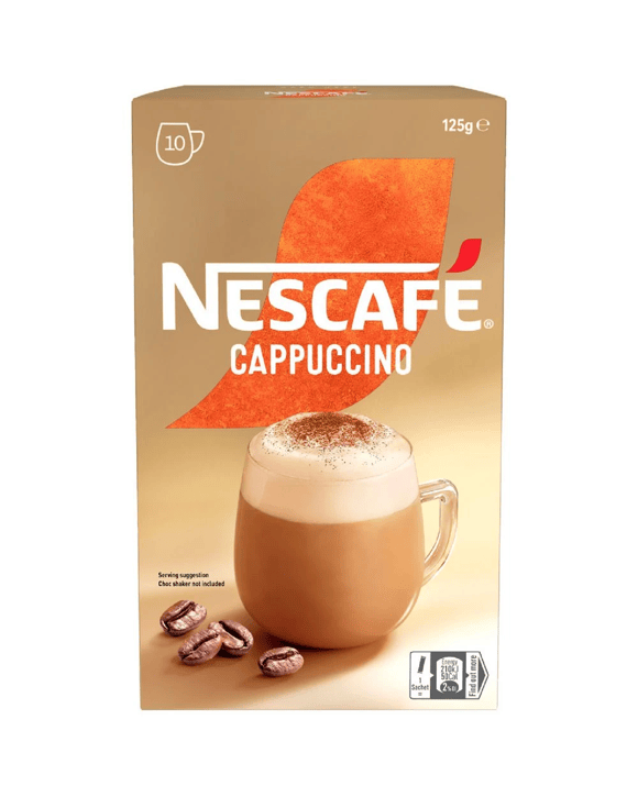 Nescafe Cappuccino Sachet 10 Pack