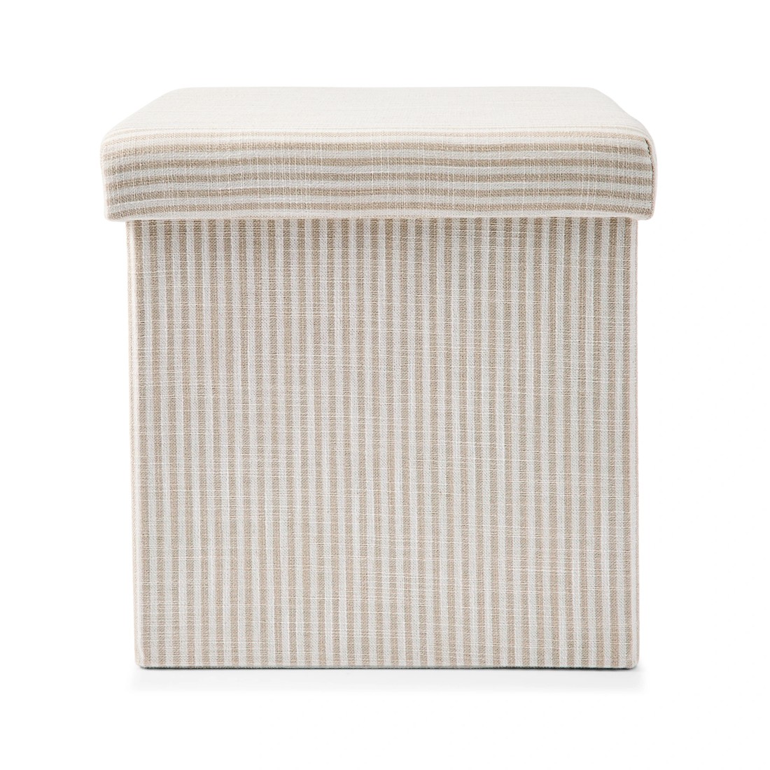 6 Square Storage Ottoman - Beige, 6 of 9