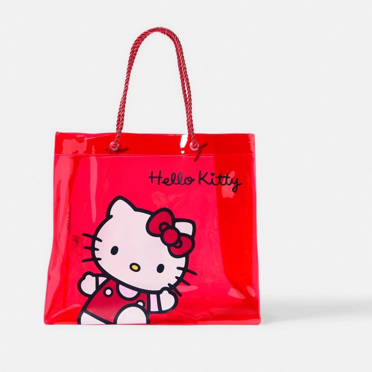 1 Hello Kitty License Tote Bag HELLO KITTY TOTE BAG, 1 of 4