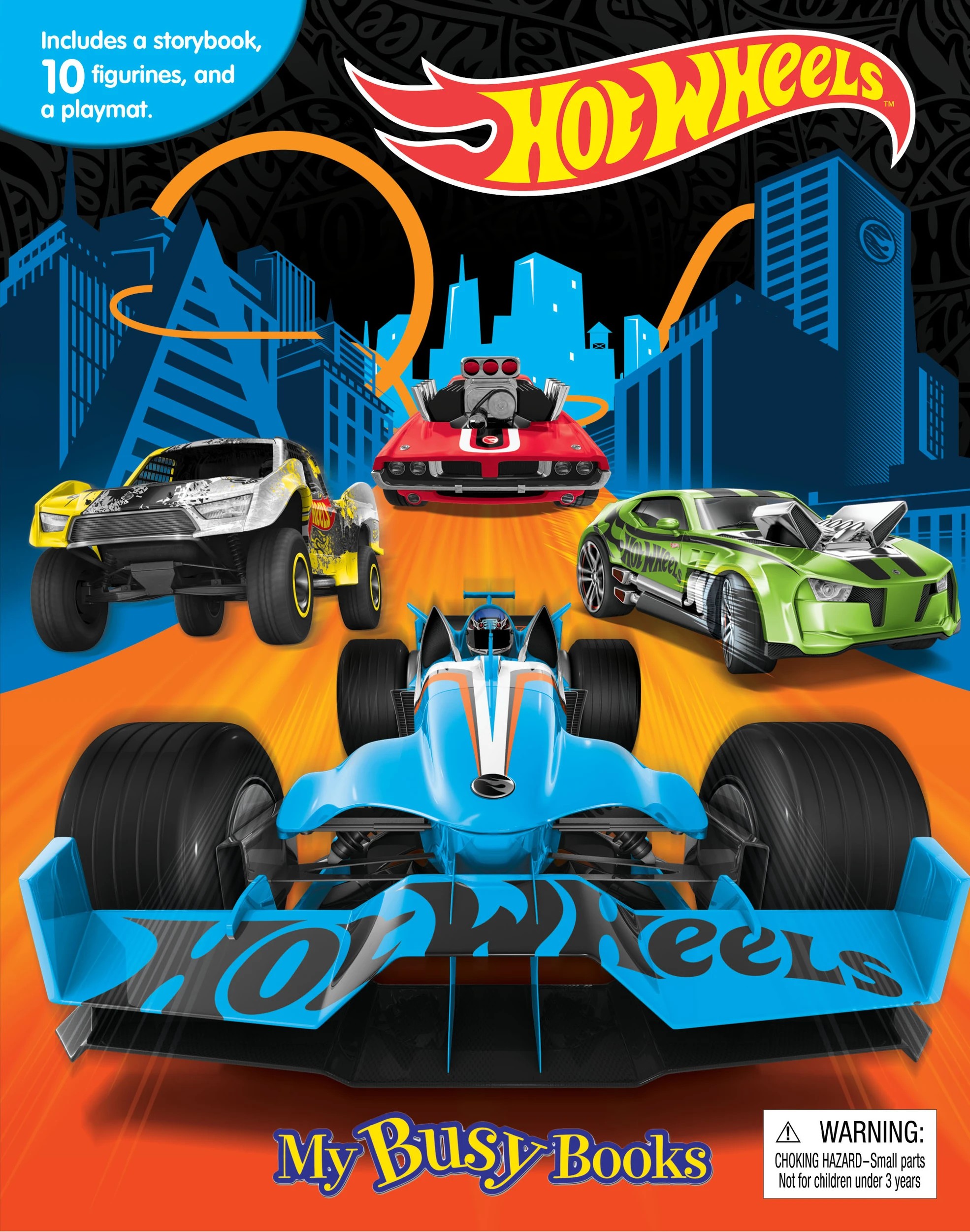 4 My Busy Books: Hot Wheels - Book, 4 of 5