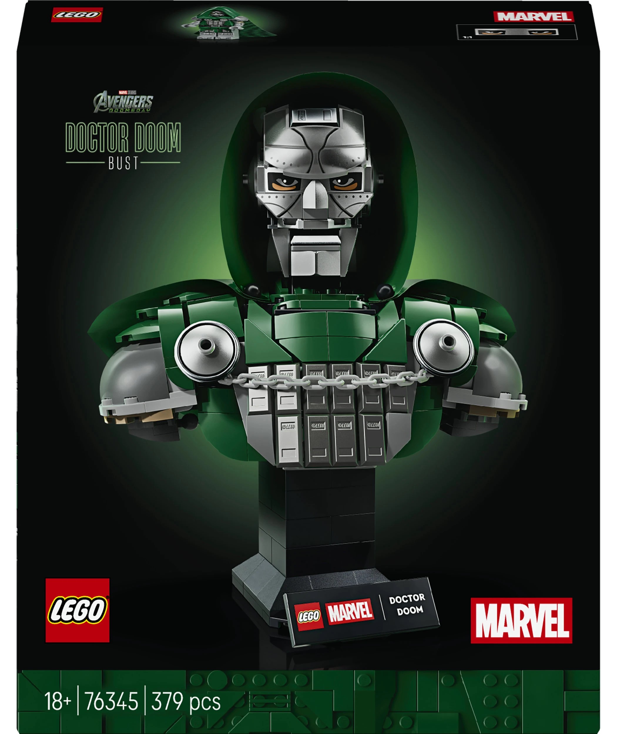 1 LEGO Super Heroes Marvel Doctor Doom Bust 76345, 1 of 11