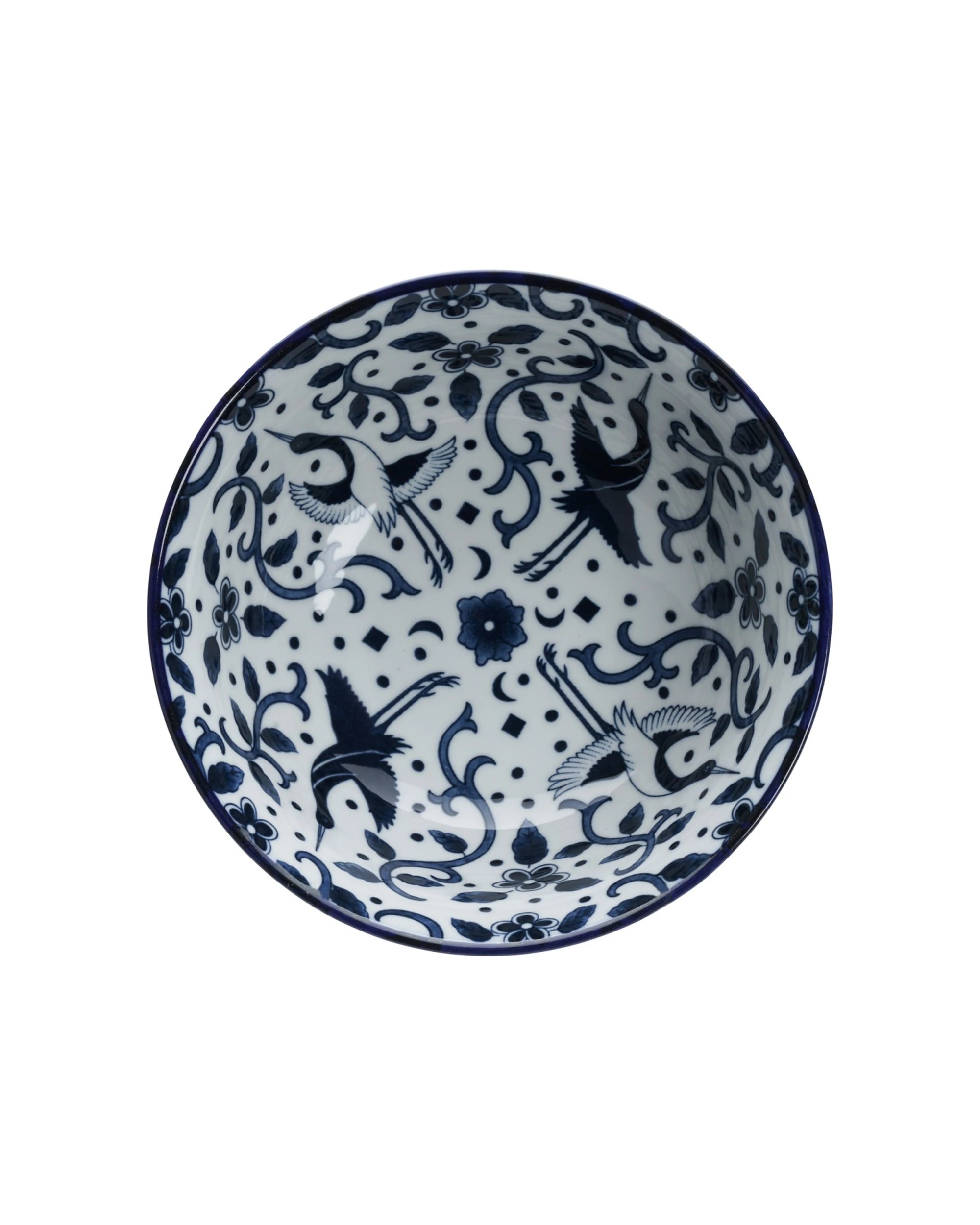 1 Tokyo Design Tokyo Maizuru Ramen Bowl 18x9cm Microwave Dishwasher Safe - Blue, 1 of 4