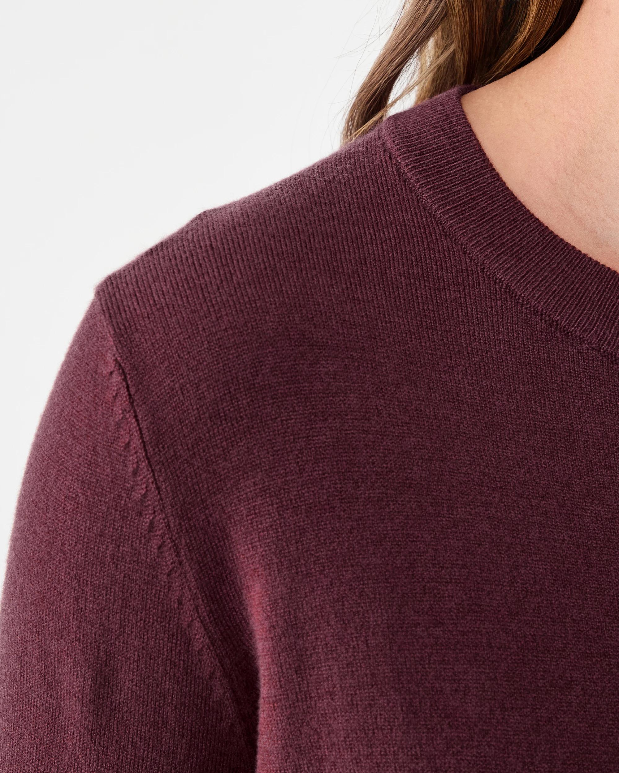5 Crew Lightweight Jumper Red Royale, 5 of 6