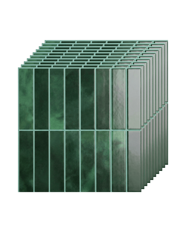 Artiss 3D Peel and Stick Wall Tiles Self Adhesive LinearGrid Backsplash 10 Sheets - G