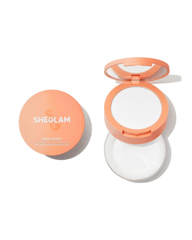 SHEGLAM Insta-Ready Face & Under Eye Setting Powder Duo - Translu