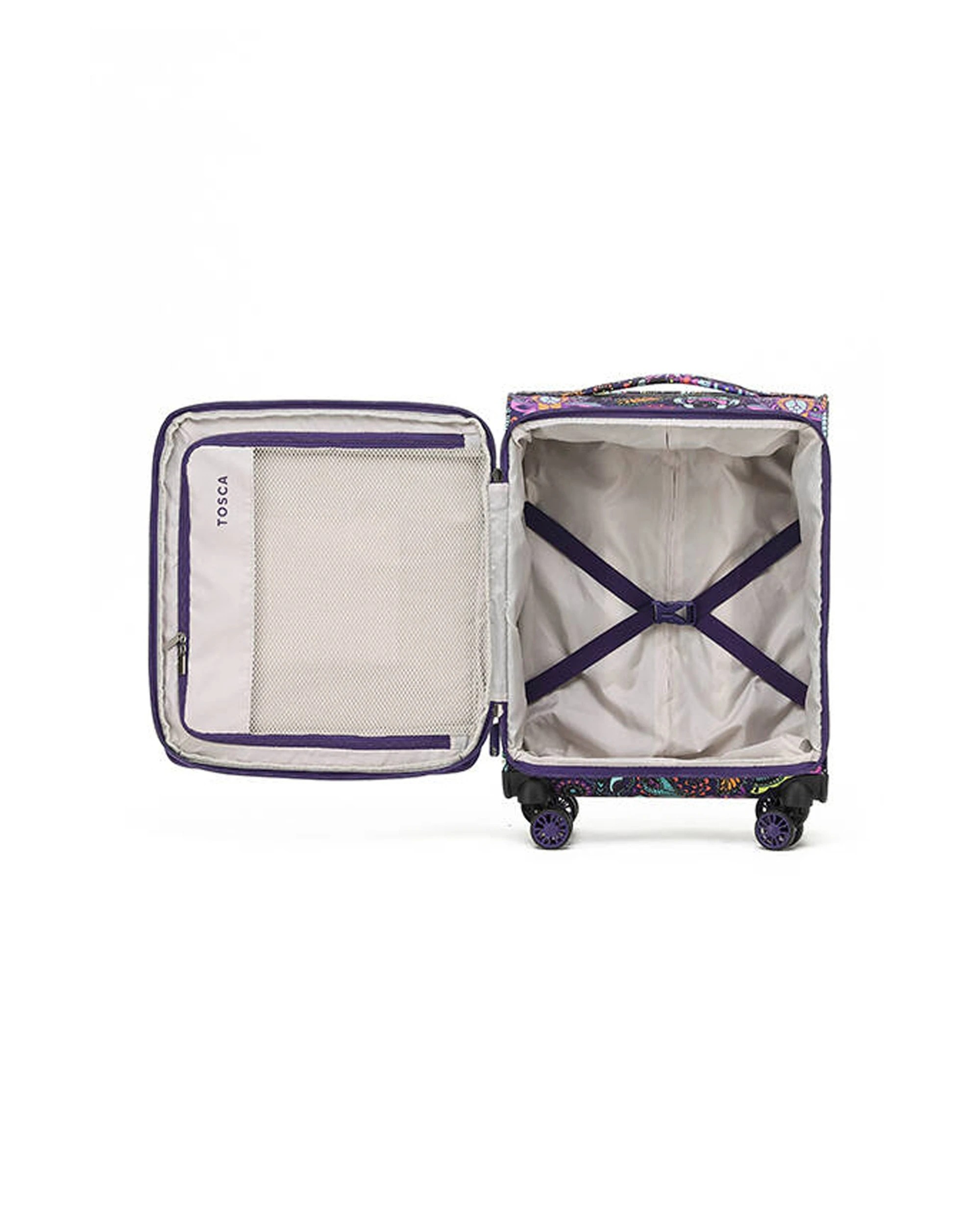 4 Tosca So-Lite 48L Suitcase Luggage Trolley - Pattern, 4 of 5
