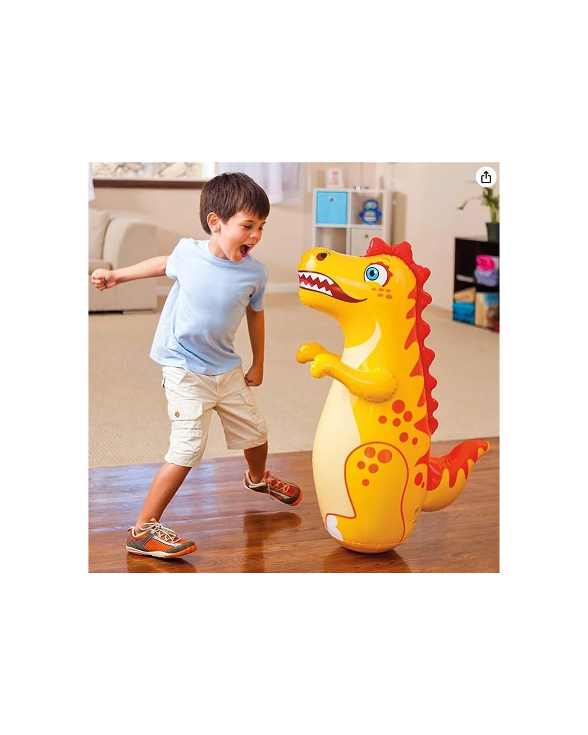 6 Intex 4PK Bop Bags Kids Outdoor/Indoor Inflatable Animals Toy 3+ - Assorted, 6 of 9