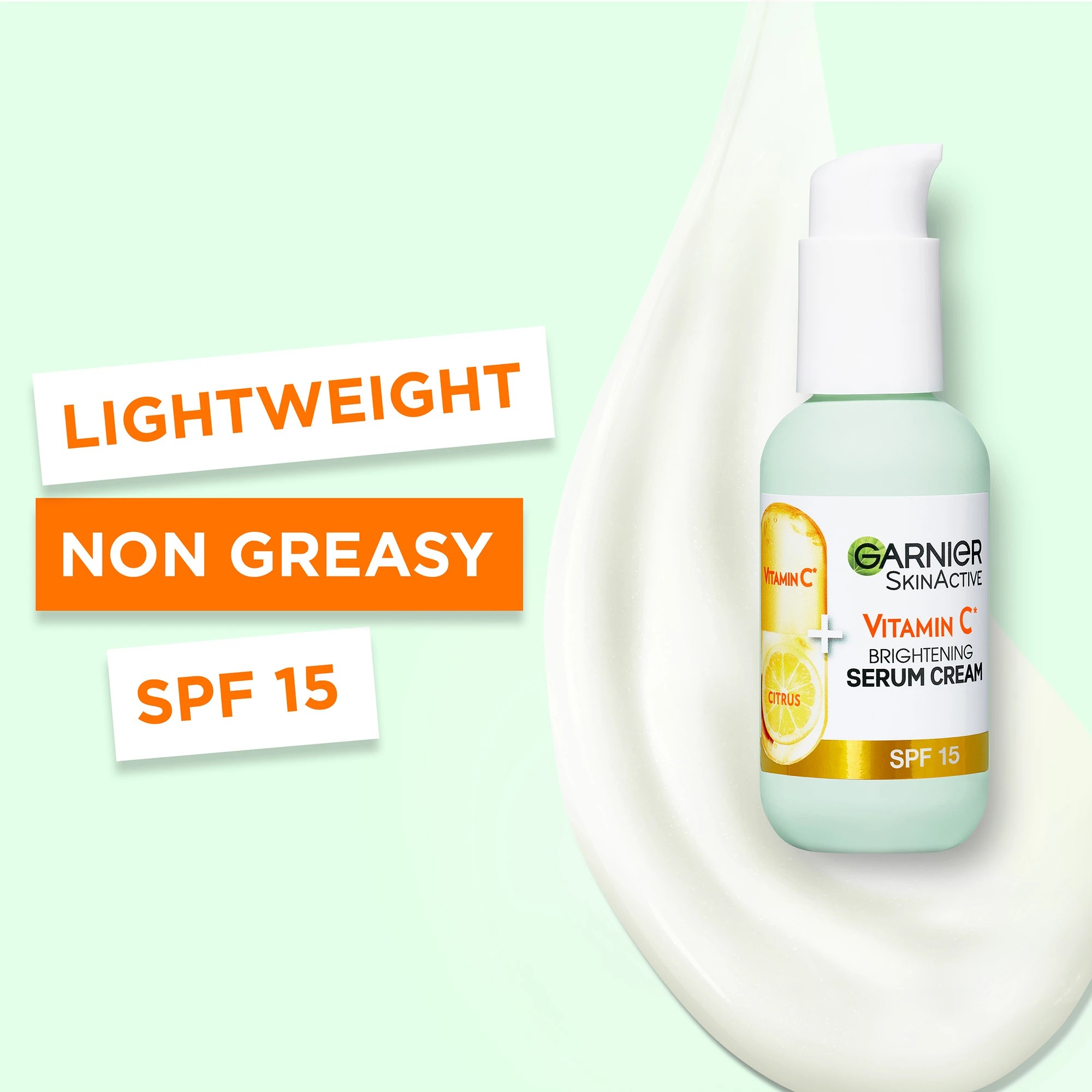 4 Garnier SkinActive 2 in 1 Brightening Serum Cream 50ml - Vitamin C, 4 of 7
