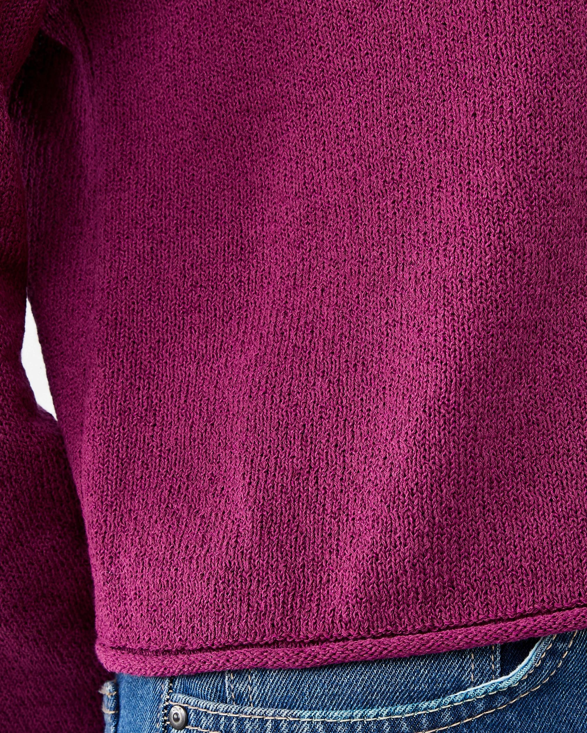 6 Boatneck Pullover Fuscia, 6 of 6