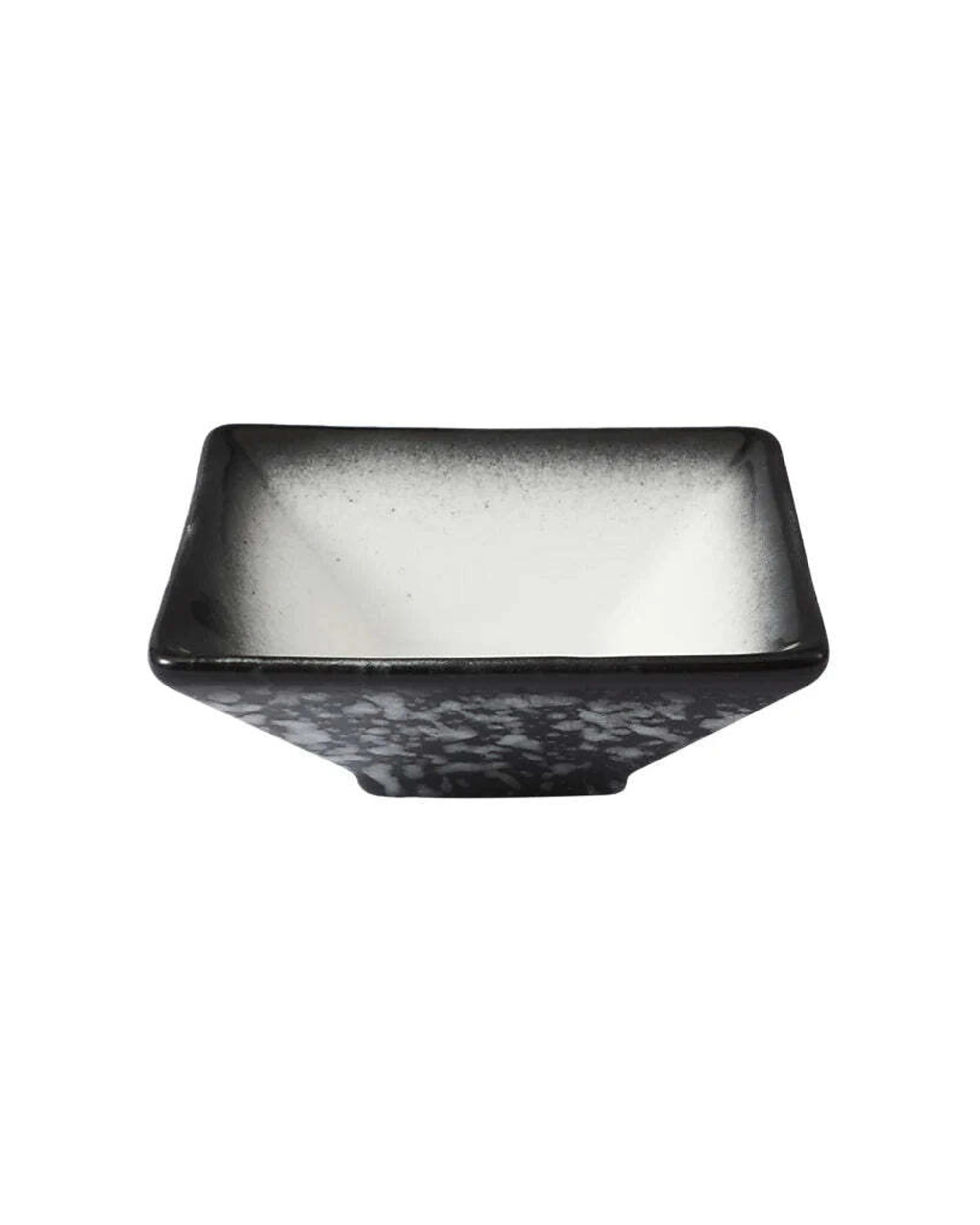 1 Maxwell & Williams Caviar Granite Square Sauce Bowl 8x3cm Porcelain Serveware, 1 of 3