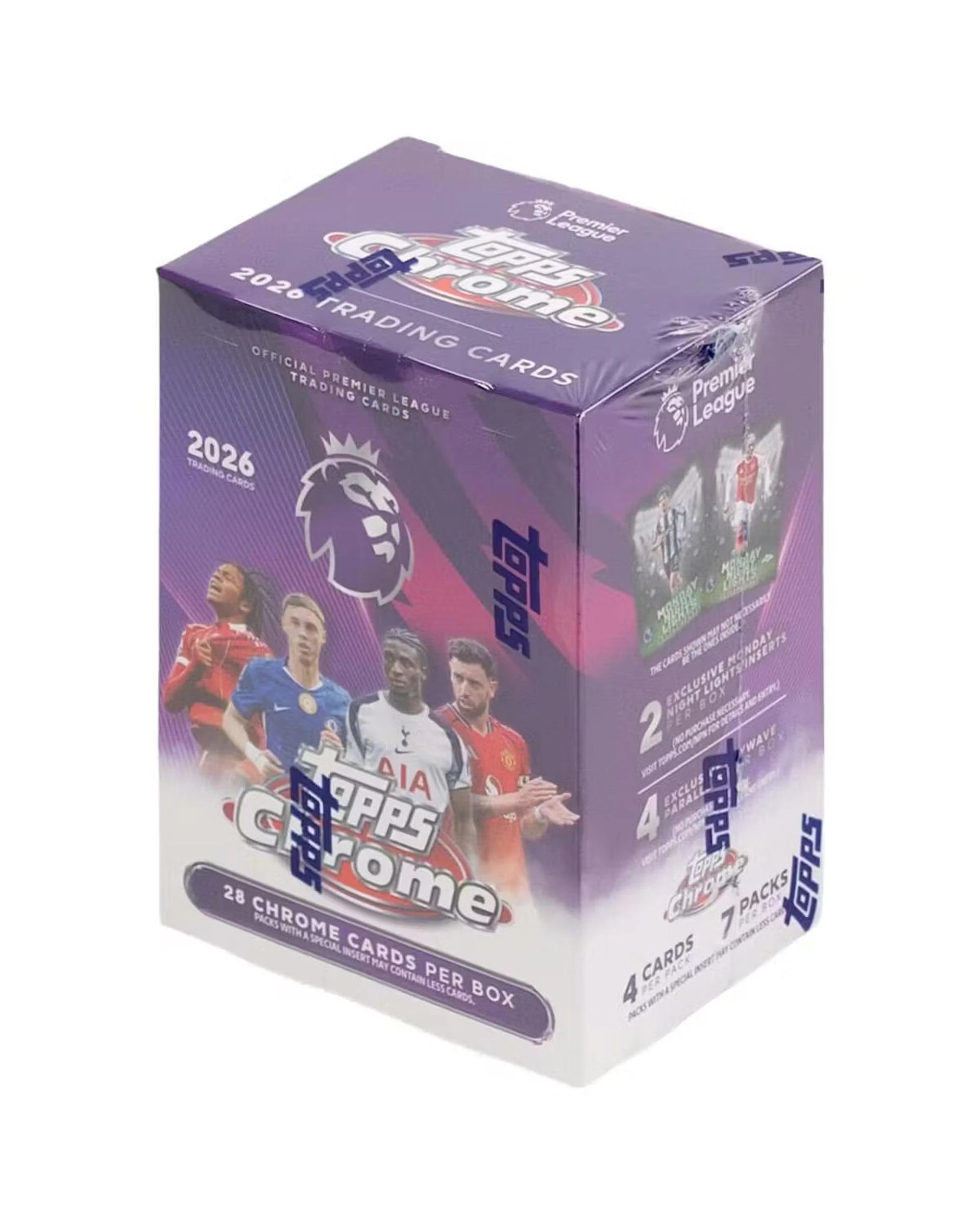 3 Topps 2026 Chrome Premier League Soccer Blaster Box, 3 of 10