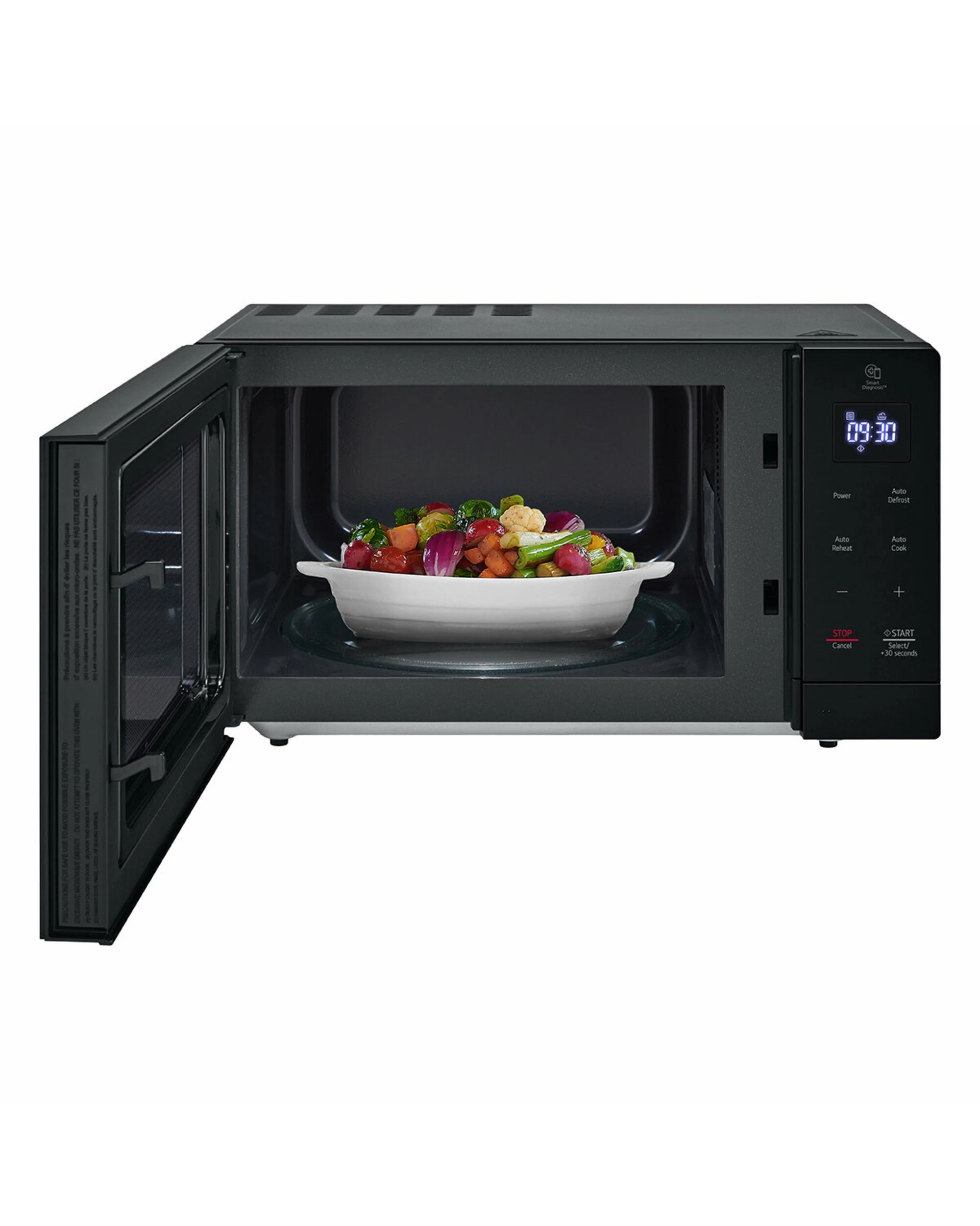 3 Lg NeoChef 30L EasyClean Microwave Oven Black, 3 of 5