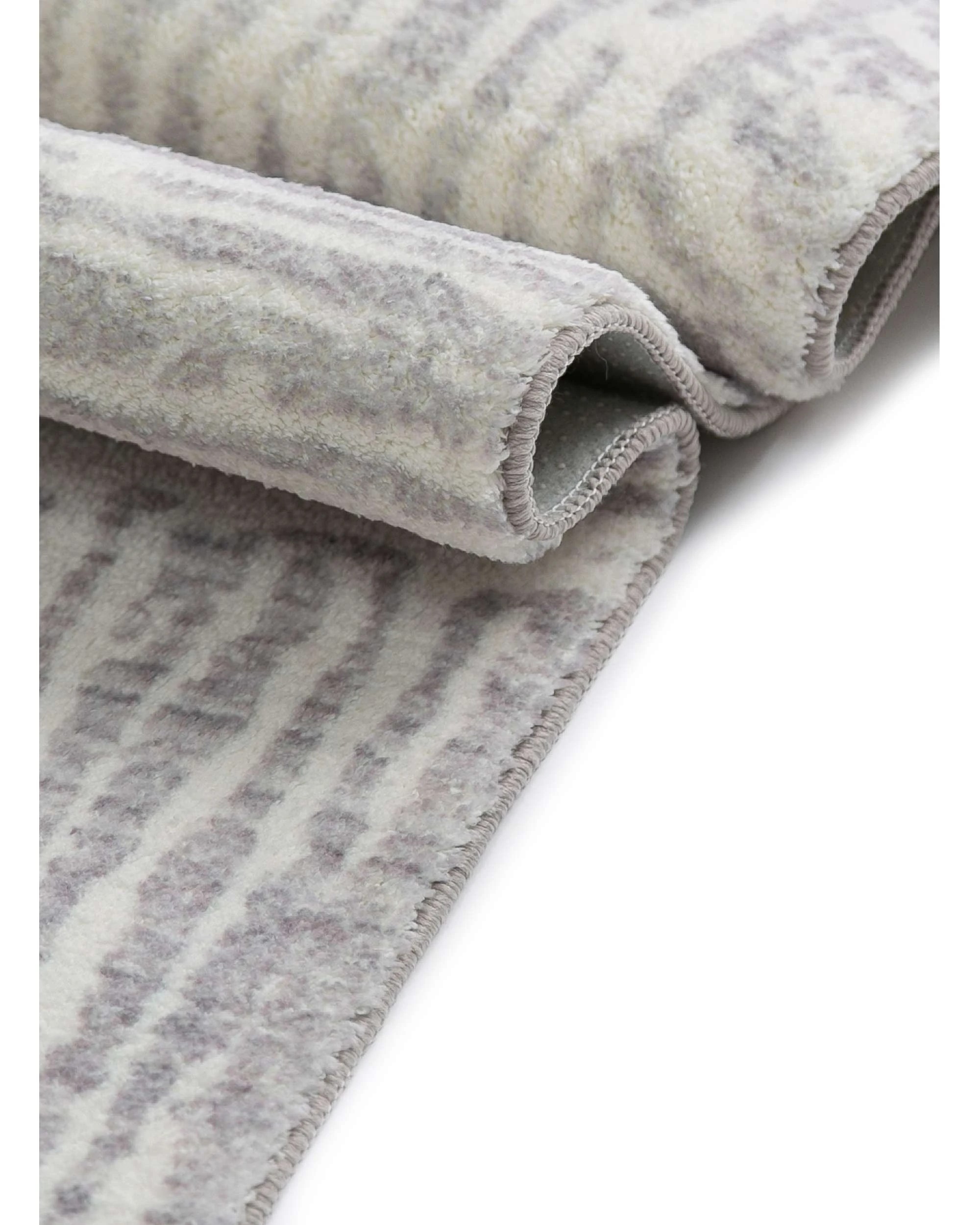 6 Loopsie Obu Geometric Washable Rug-180cm x 120cm - Grey, 6 of 7