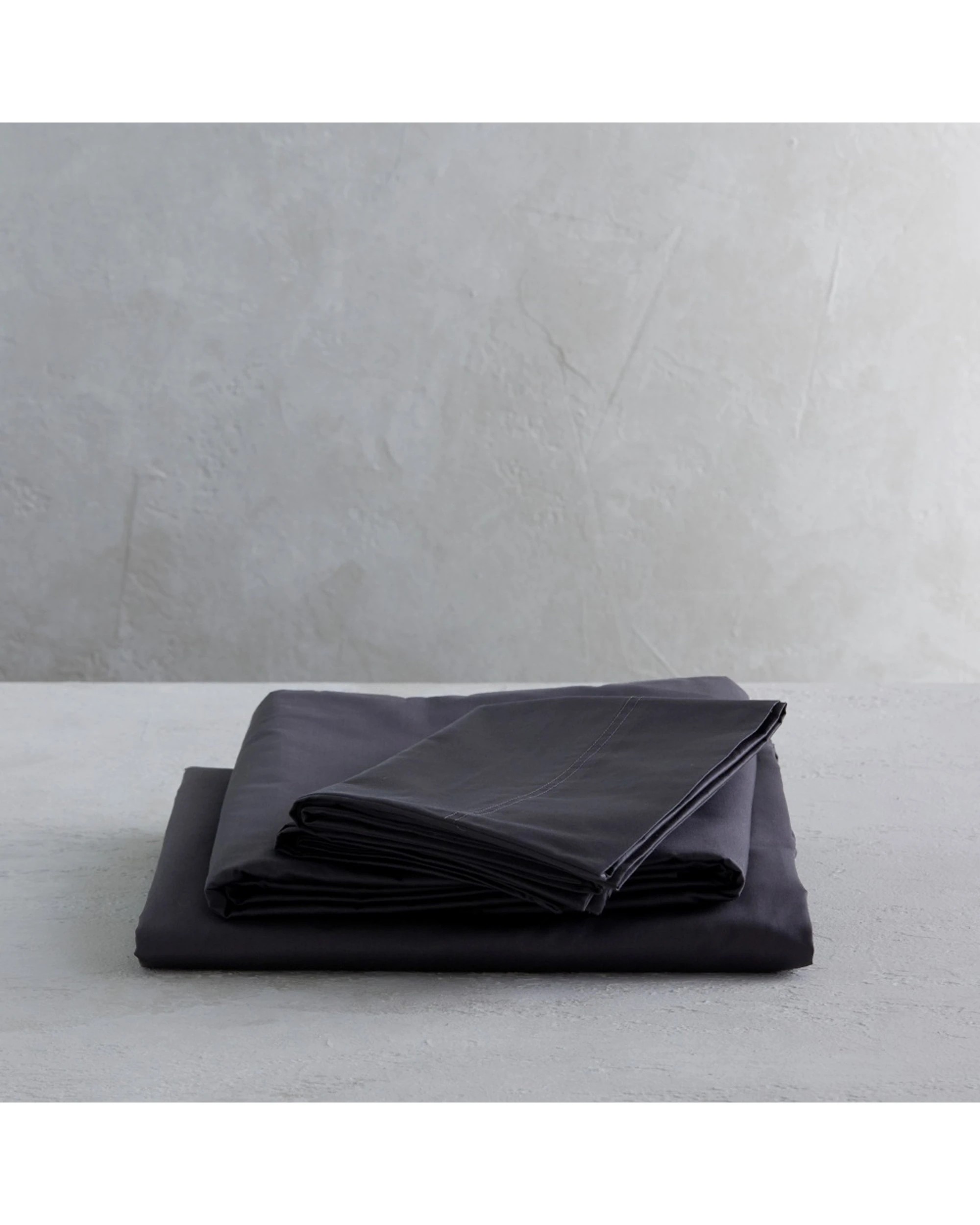 2 Bedding co Sheet Set 1200TC Egyptian Cotton - Super King Bed - Charcoal, 2 of 3