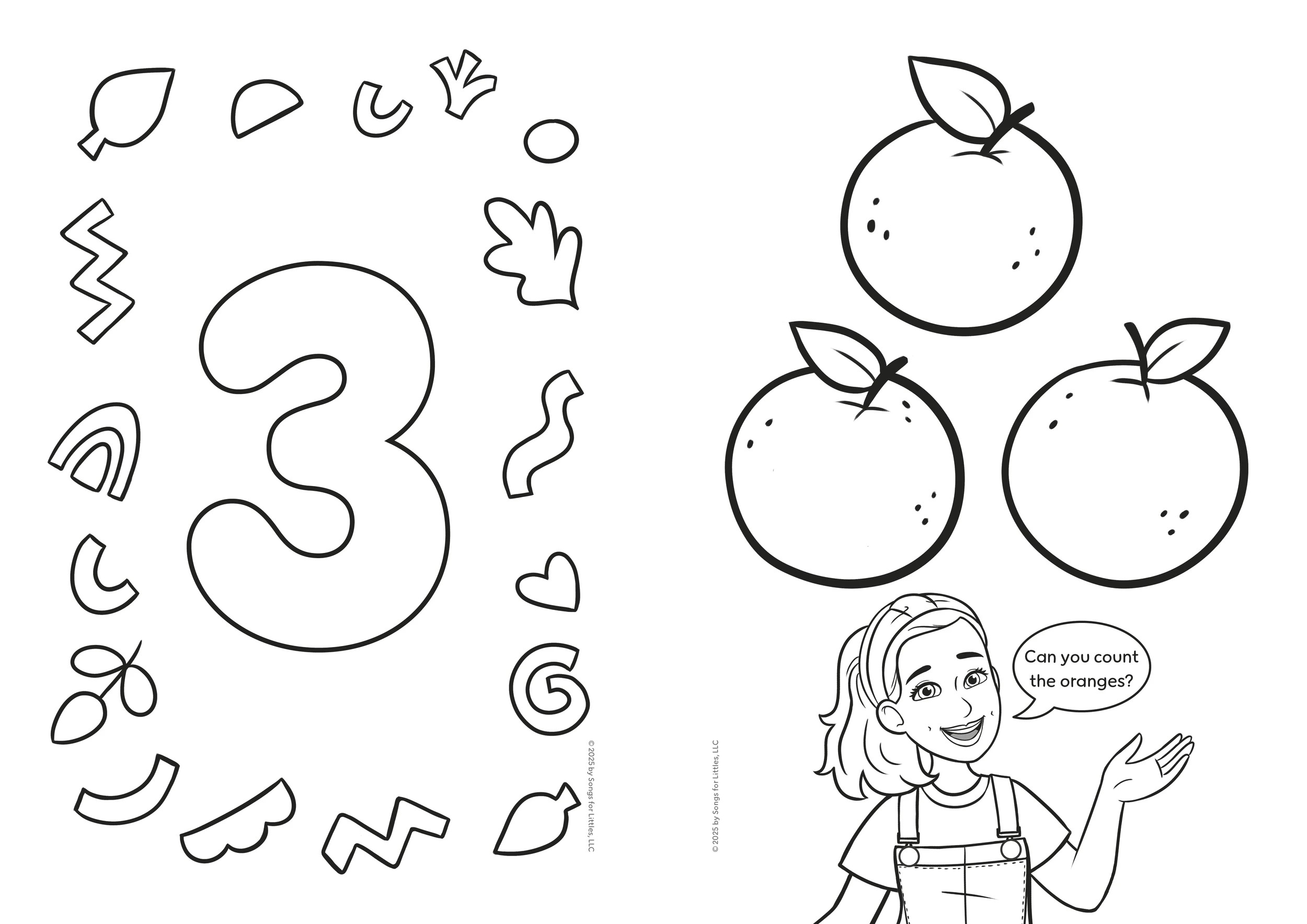 3 Ms. Rachel: Let's Learn Numbers Colouring Book by Ms. Rachel - Book, 3 of 4