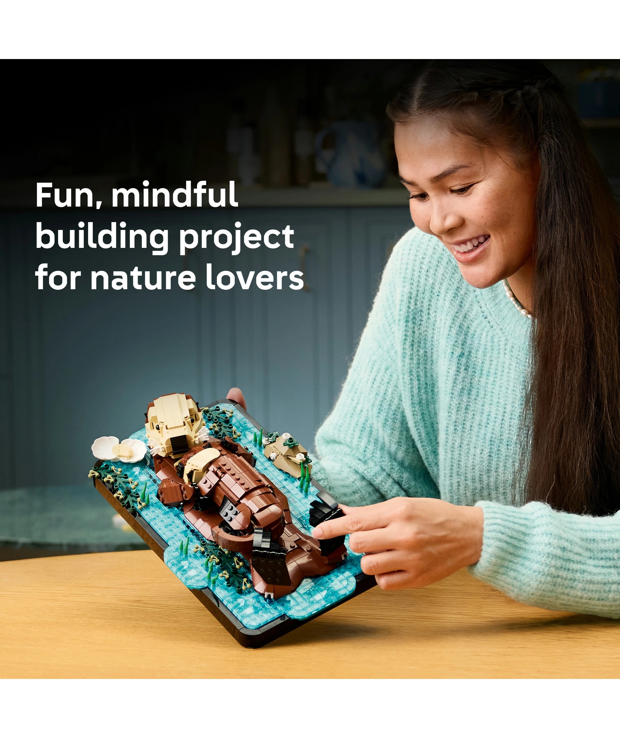 4 LEGO Ideas Floating Sea Otters 21366, 4 of 10