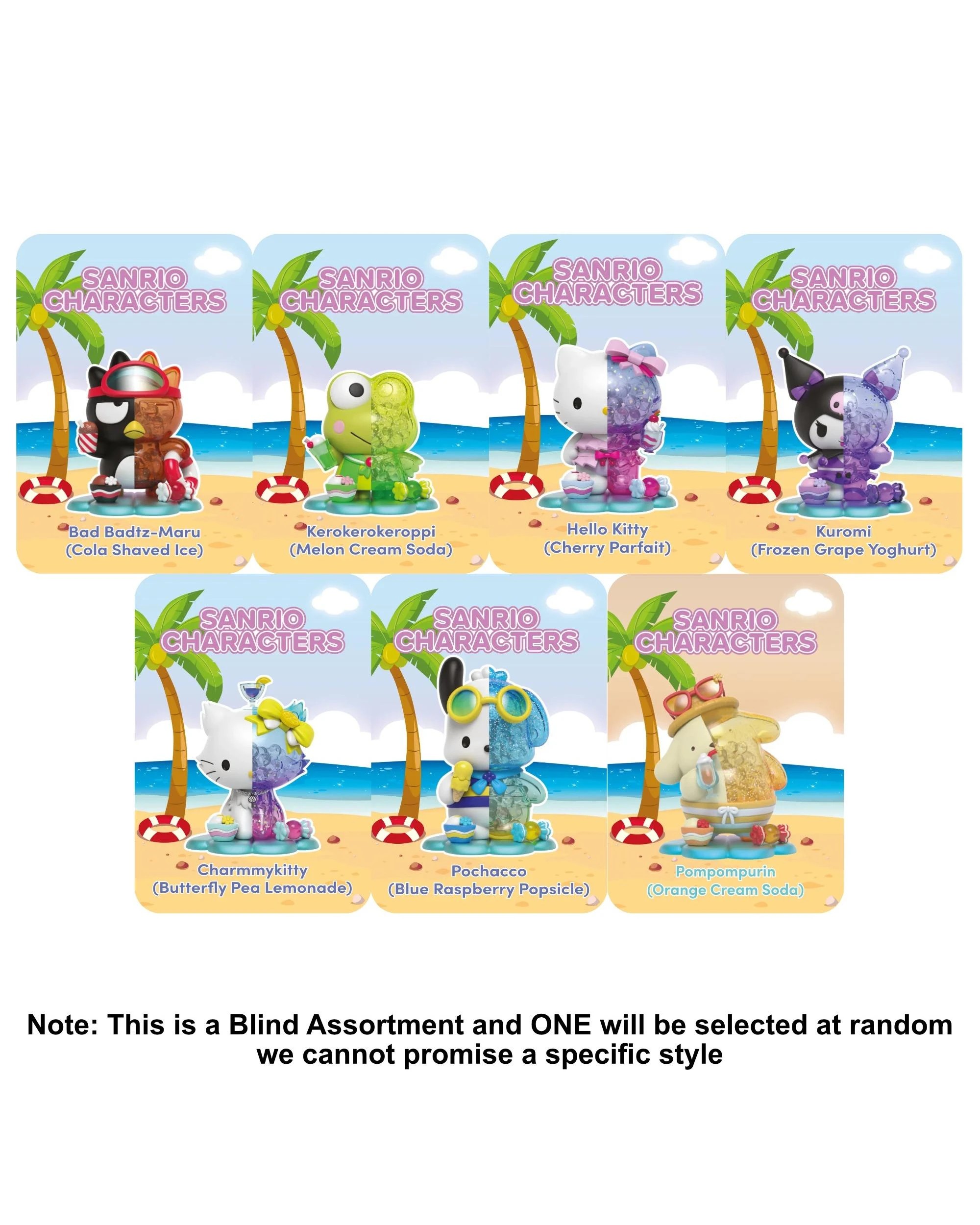 2 MIGHTY JAXX INTERNATIONAL PTE LTD. Mighty Jaxx Kandy Sanrio Sea Breeze Series Blind Box, 2 of 8