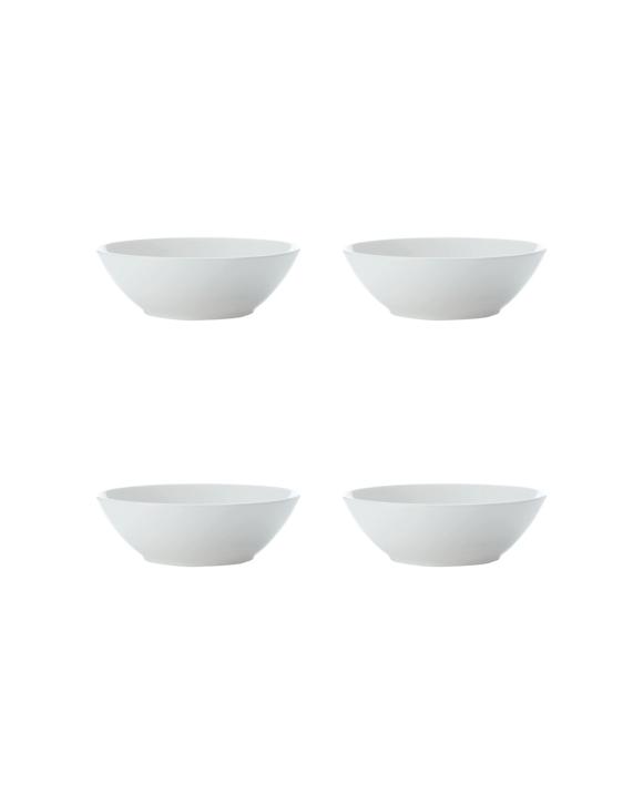 Maxwell & Williams 4PK Cashmere 15cm Coupe Cereal Bowl Bone China - White