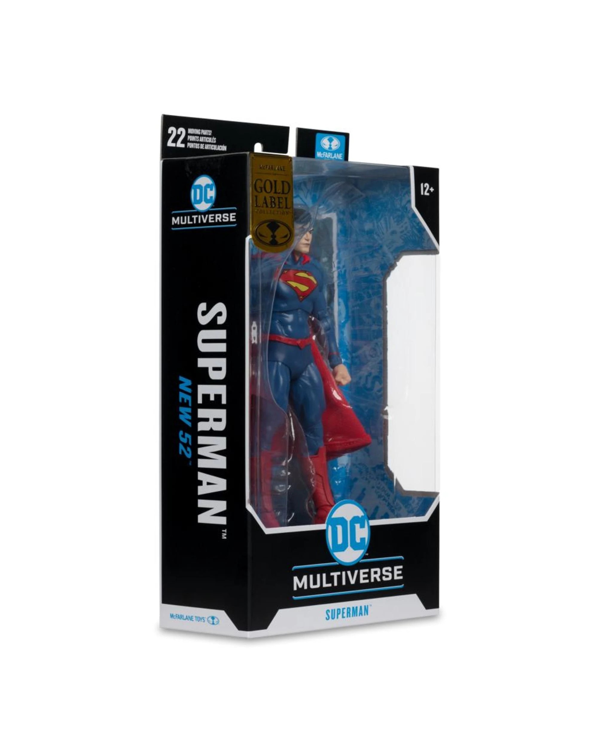 8 McFarlane Toys DC Multiverse Gold Label New 52 Superman 7 inch Action Figure, 8 of 9
