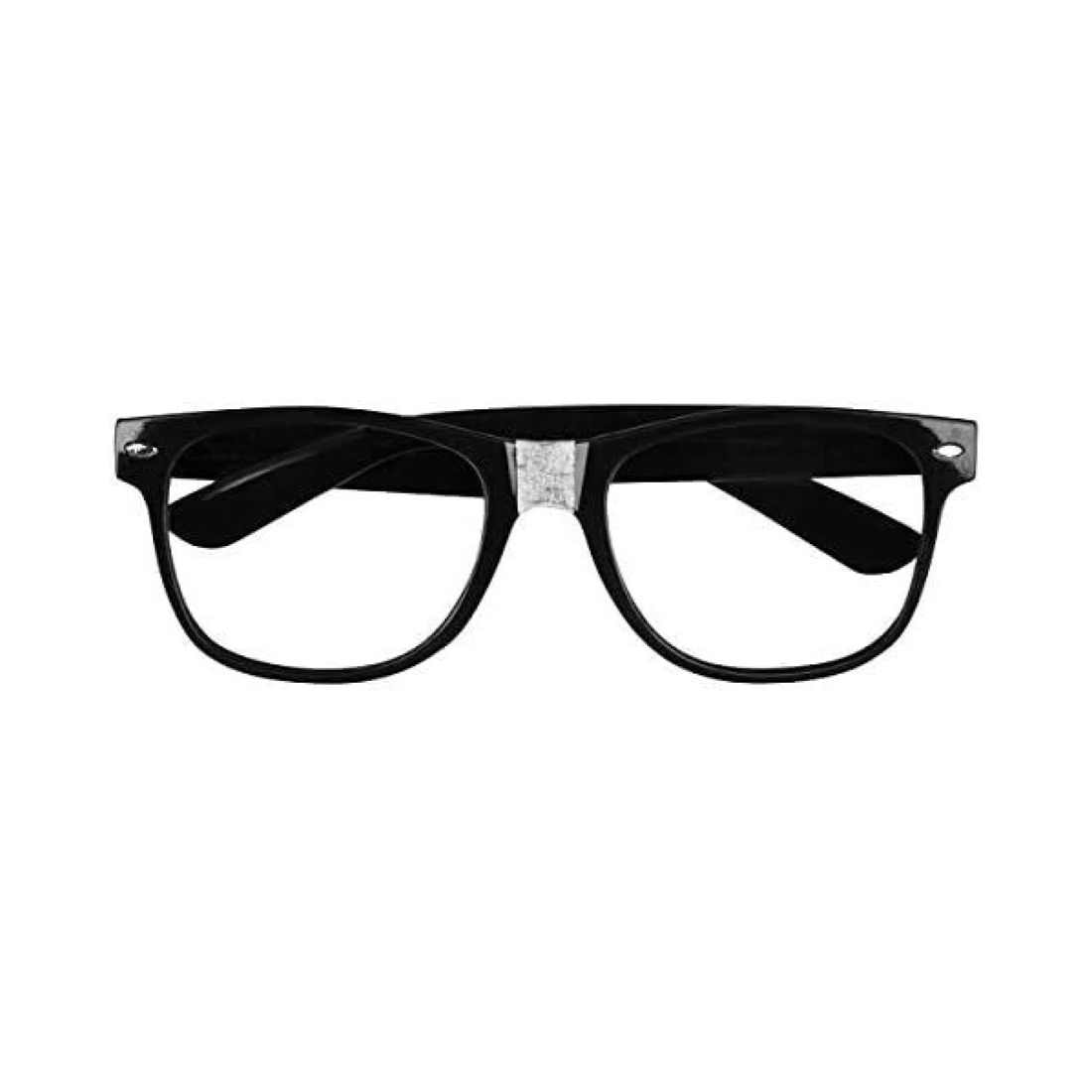 2 BR Costumes NERD COSTUME KIT Set Geek Glasses Fancy Dress Retro Funny Braces Bow Tie Party, 2 of 8