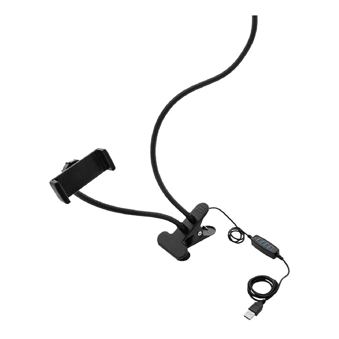 4 Otto Desk Clamp Ring Light and Phone Holder, 4 of 4