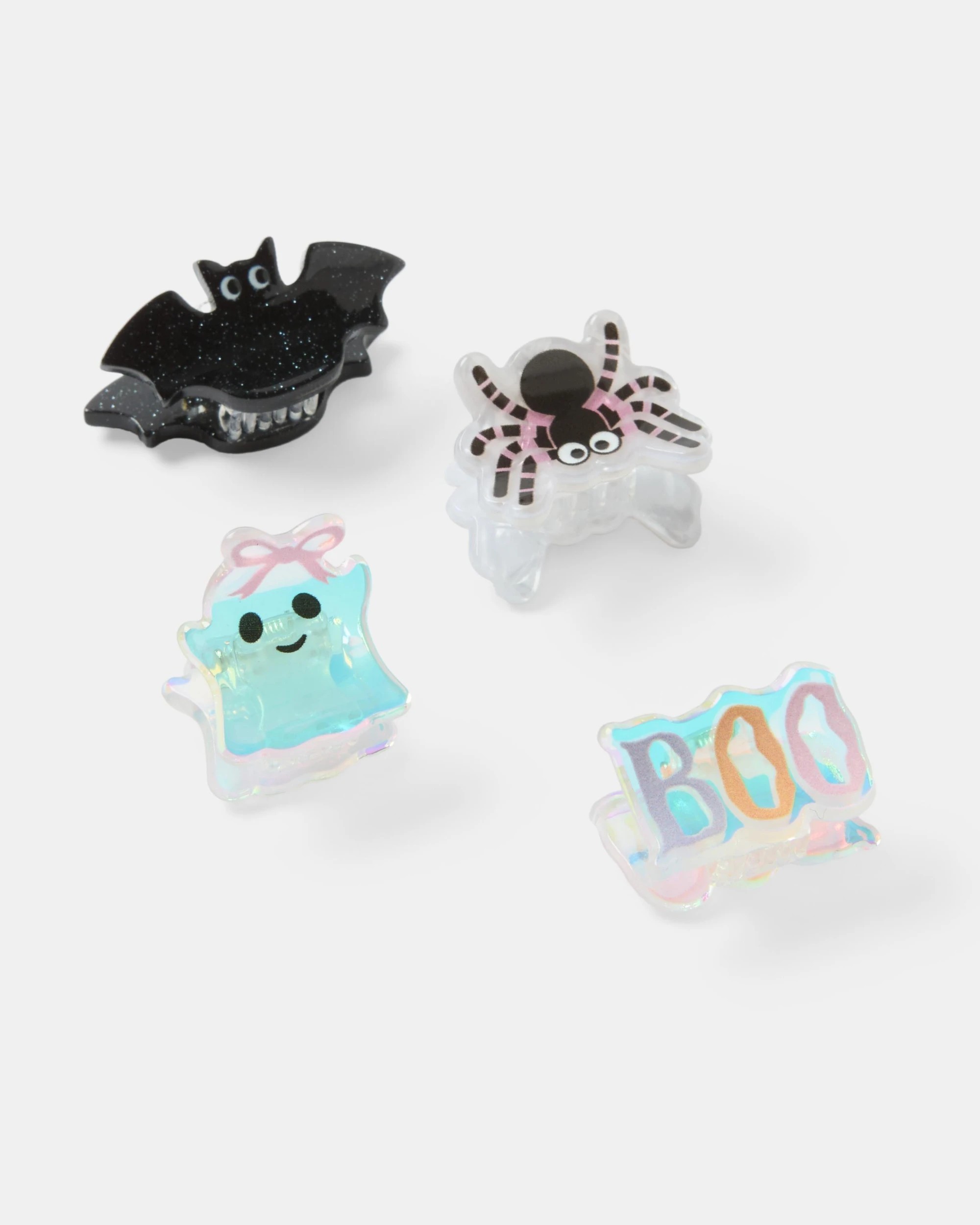 1 4 Pack Halloween Claw Hair Clips, 1 of 3