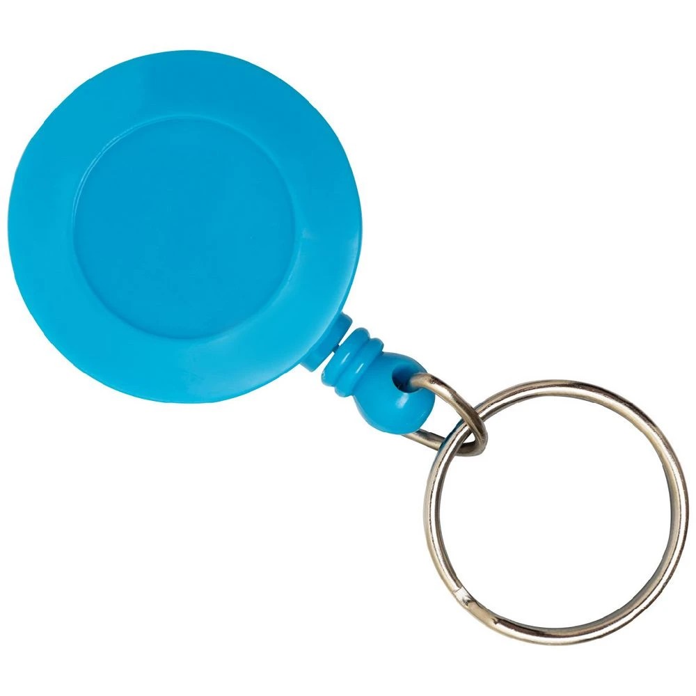 1 J.Burrows Retractable Key Reel Blue, 1 of 3