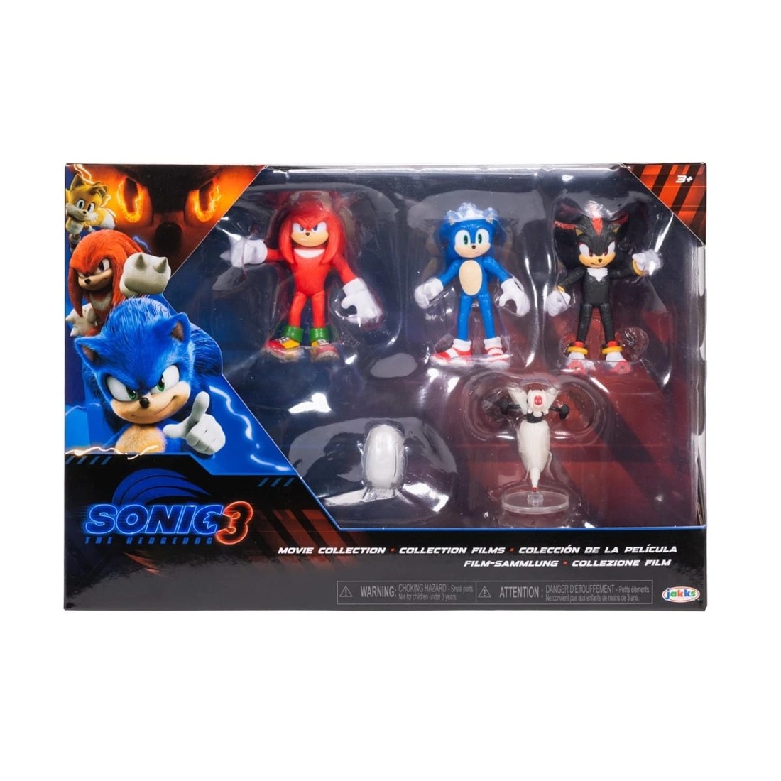 1 6cm Sonic the Hedgehog 3 Movie Collection Pack, 1 of 3