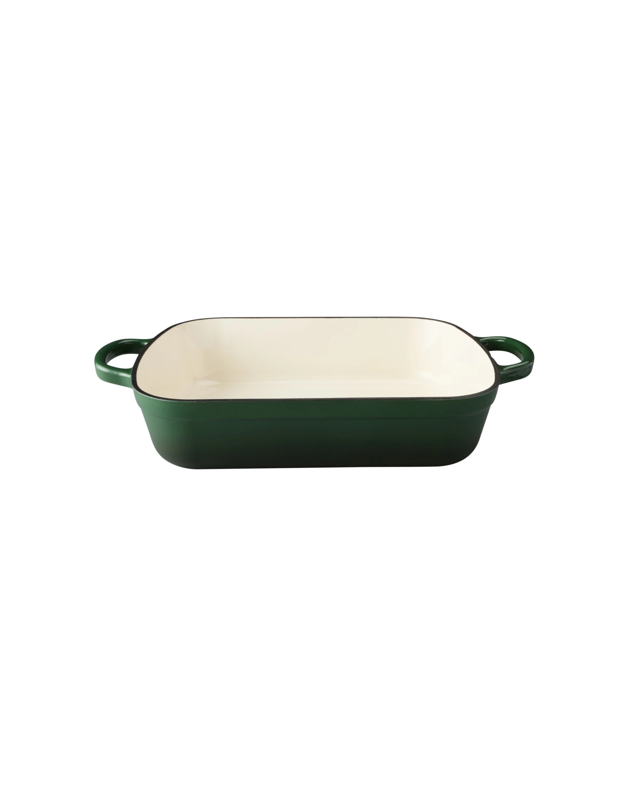 1 Maxwell & Williams Cast Iron Roaster 5L Bakeware Oven Safe 33x25cm English Racing - Green, 1 of 5