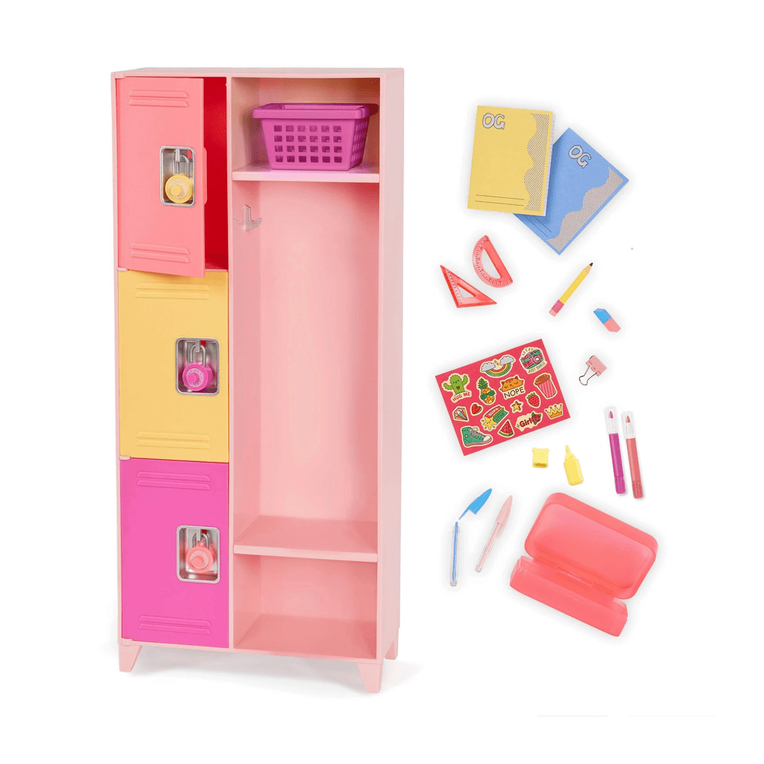 1 Our Generation School Spirit Locker Set - Multi, 1 of 5