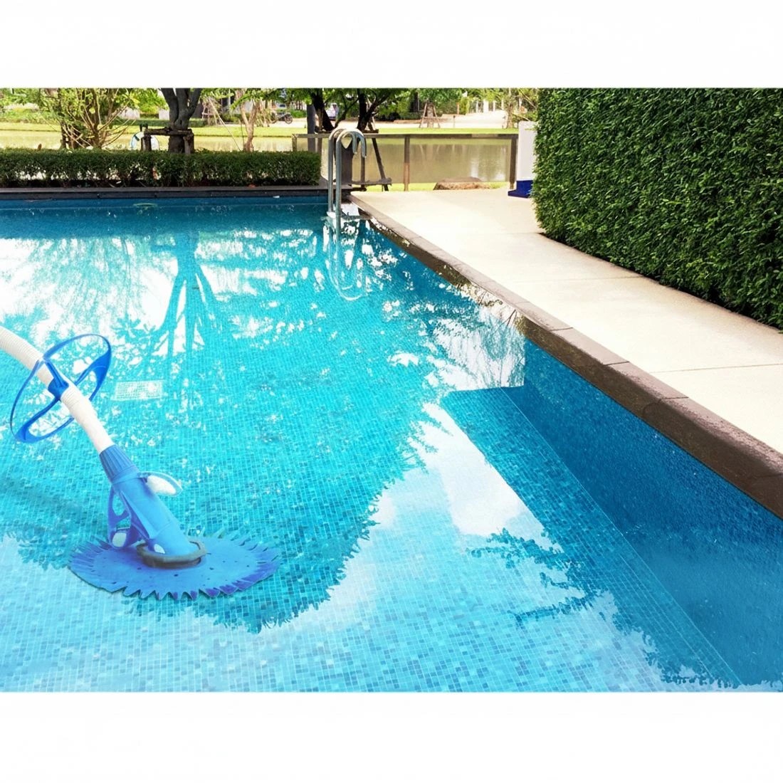 6 Aqua Buddy Pool Cleaner Automatic Vacuum Swimming Floor Climb Wall Pool 10M Hose - Multi, 6 of 7