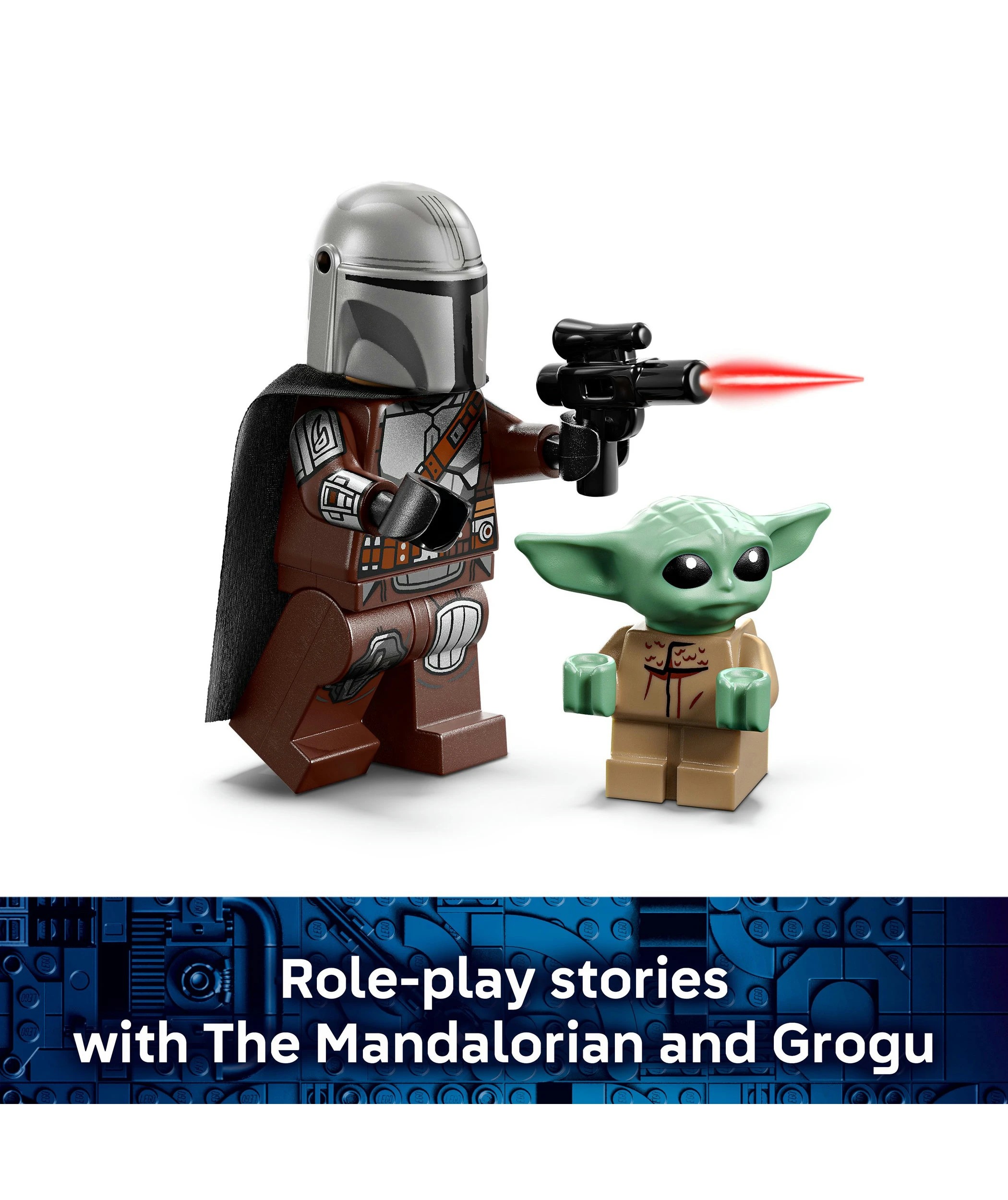 6 LEGO Star Wars The Mandalorian & Grogu's Speeder Bike 75436, 6 of 10