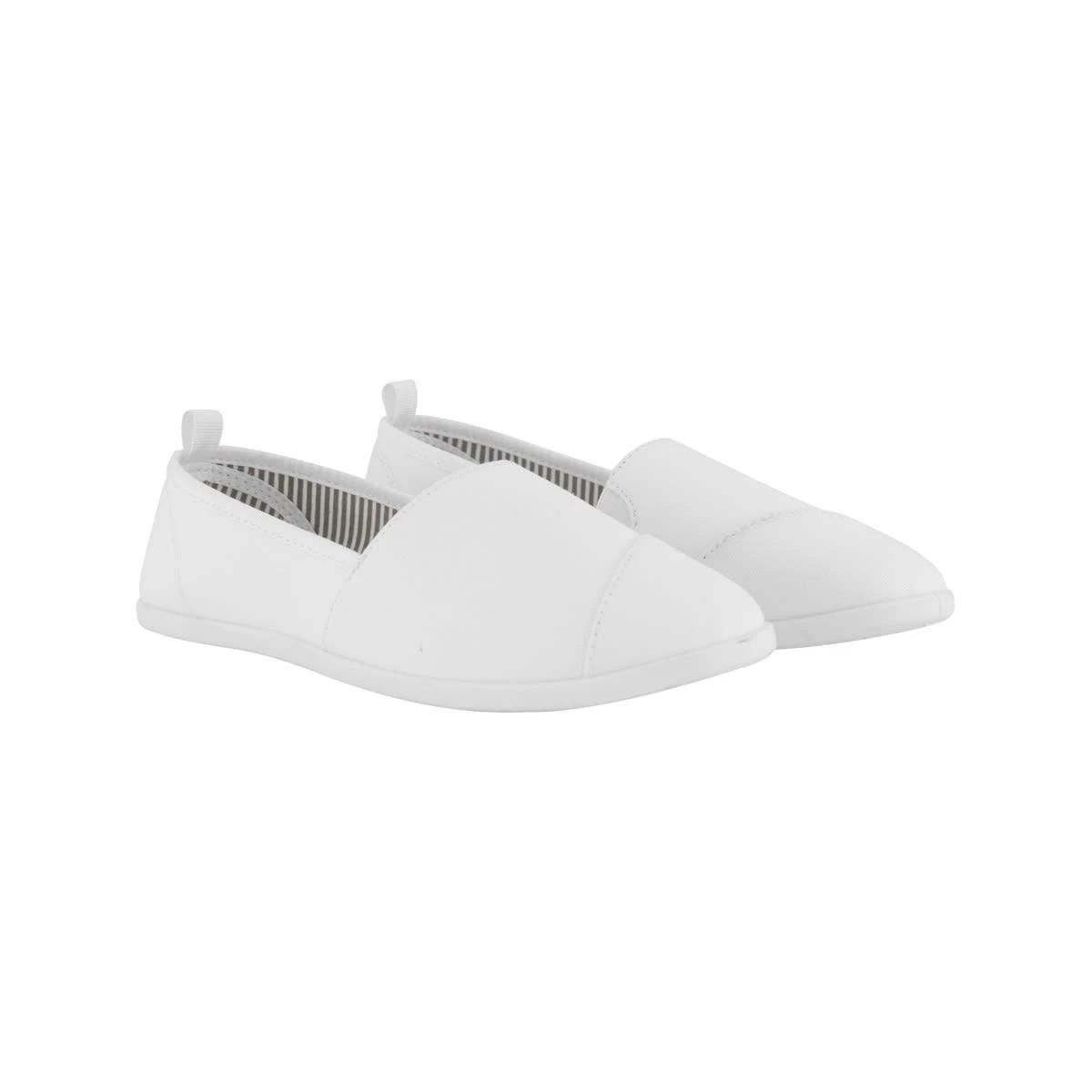 2 Canvas Slip On Sneakers WHITE, 2 of 5