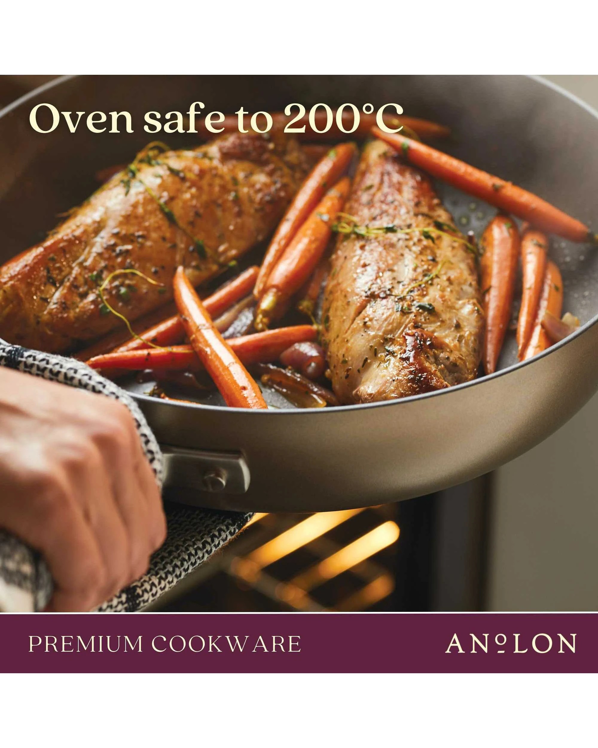6 Anolon Advanced Home Nonstick 11 Piece Cookware Set - Bronze, 6 of 7