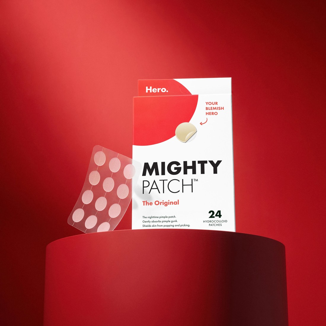10 Hero 24 Pack Mighty Patch The Original Pimple Patches - Hydrocolloid, 10 of 10