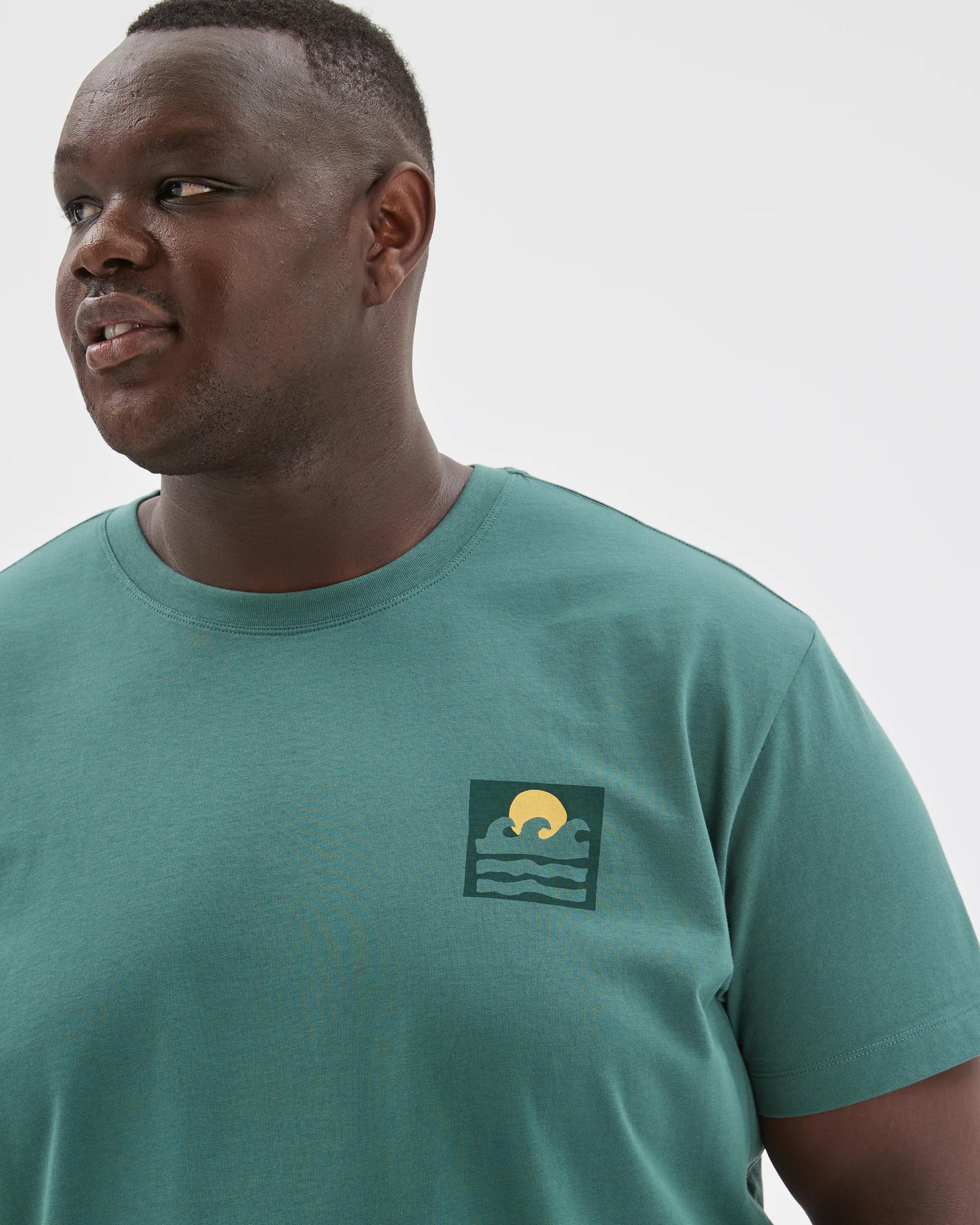4 Target Man Plus Size Australian Cotton Graphic T-Shirt BISTRO GREEN, 4 of 6