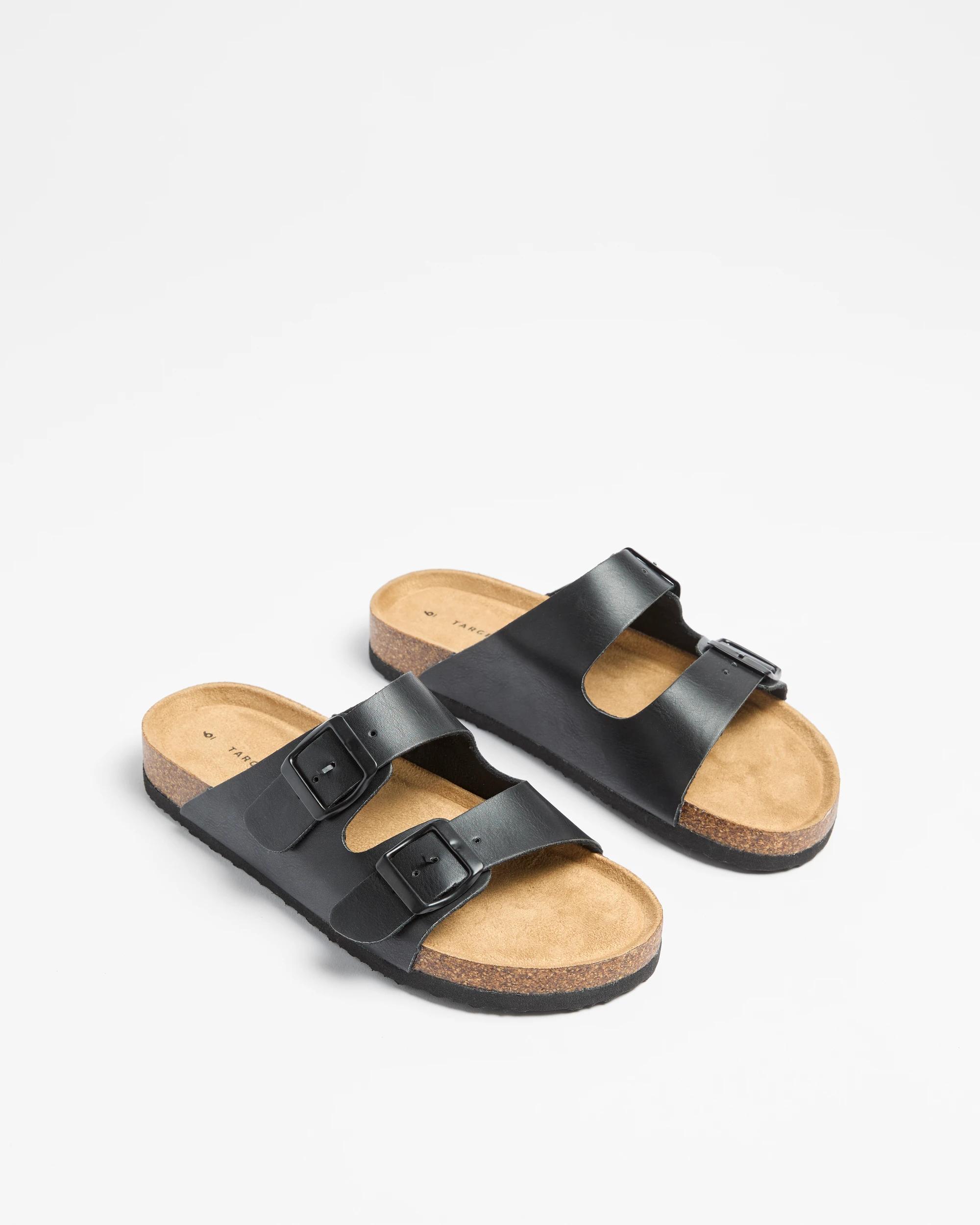 3 Target Womens Moulded Cork Sandal - Maree BLACK, 3 of 3