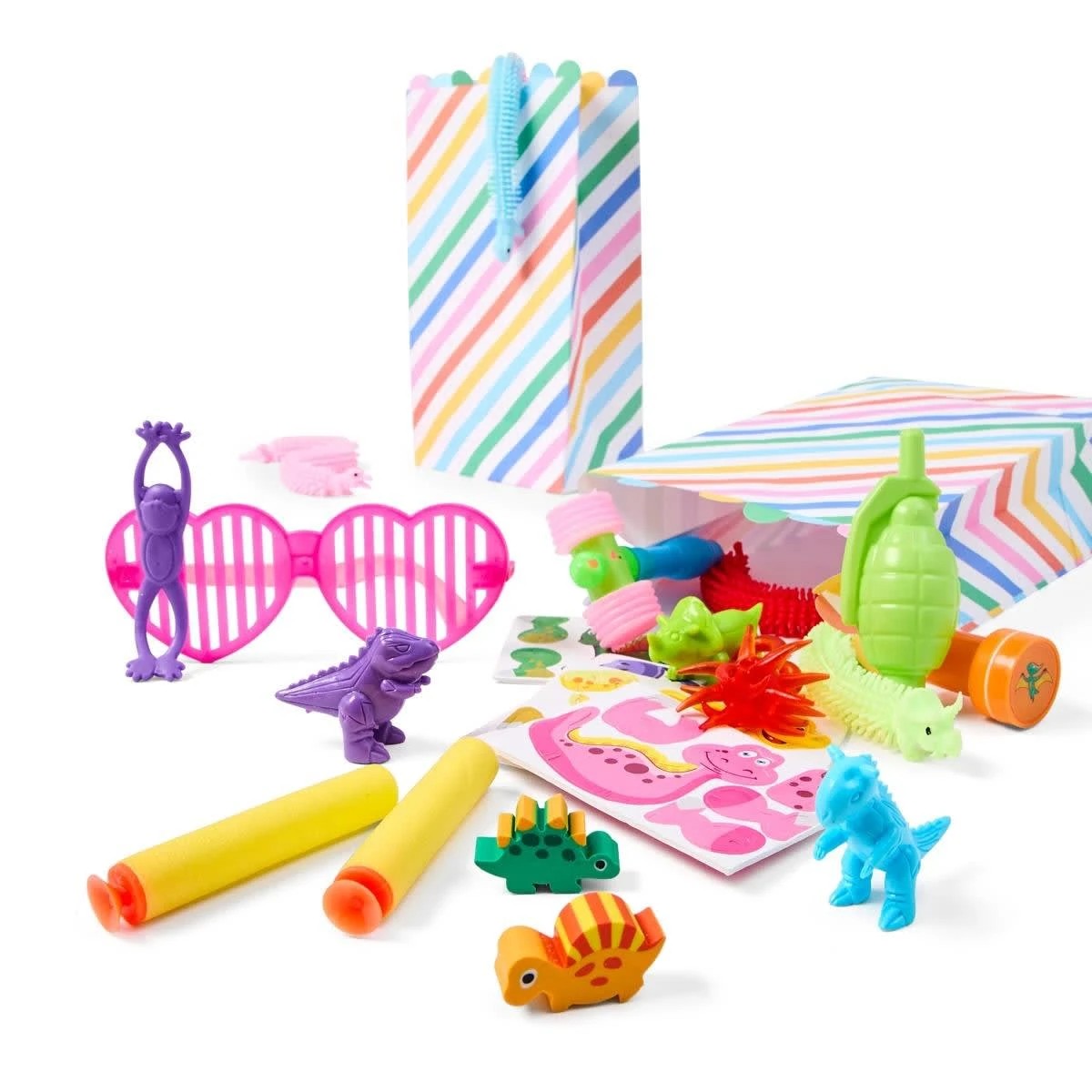 8 100 Piece Bright Animals Party Favour Pack, 8 of 10
