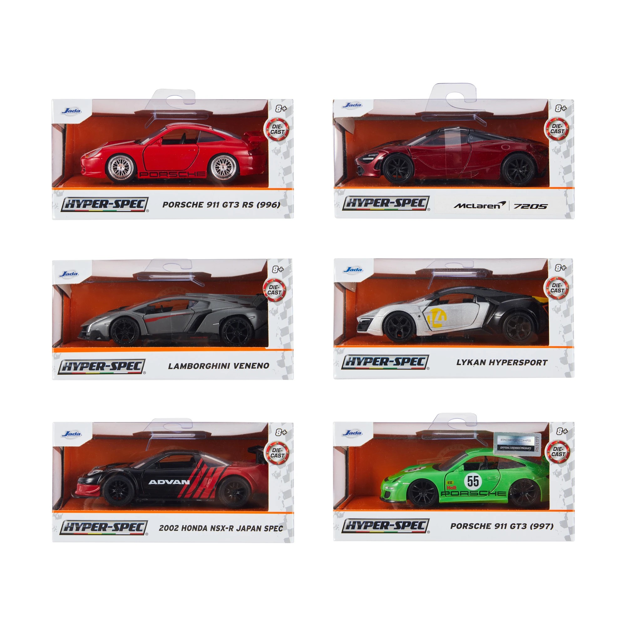 1 Hyper-Spec Diecast Vehicle - Assorted, 1 of 6