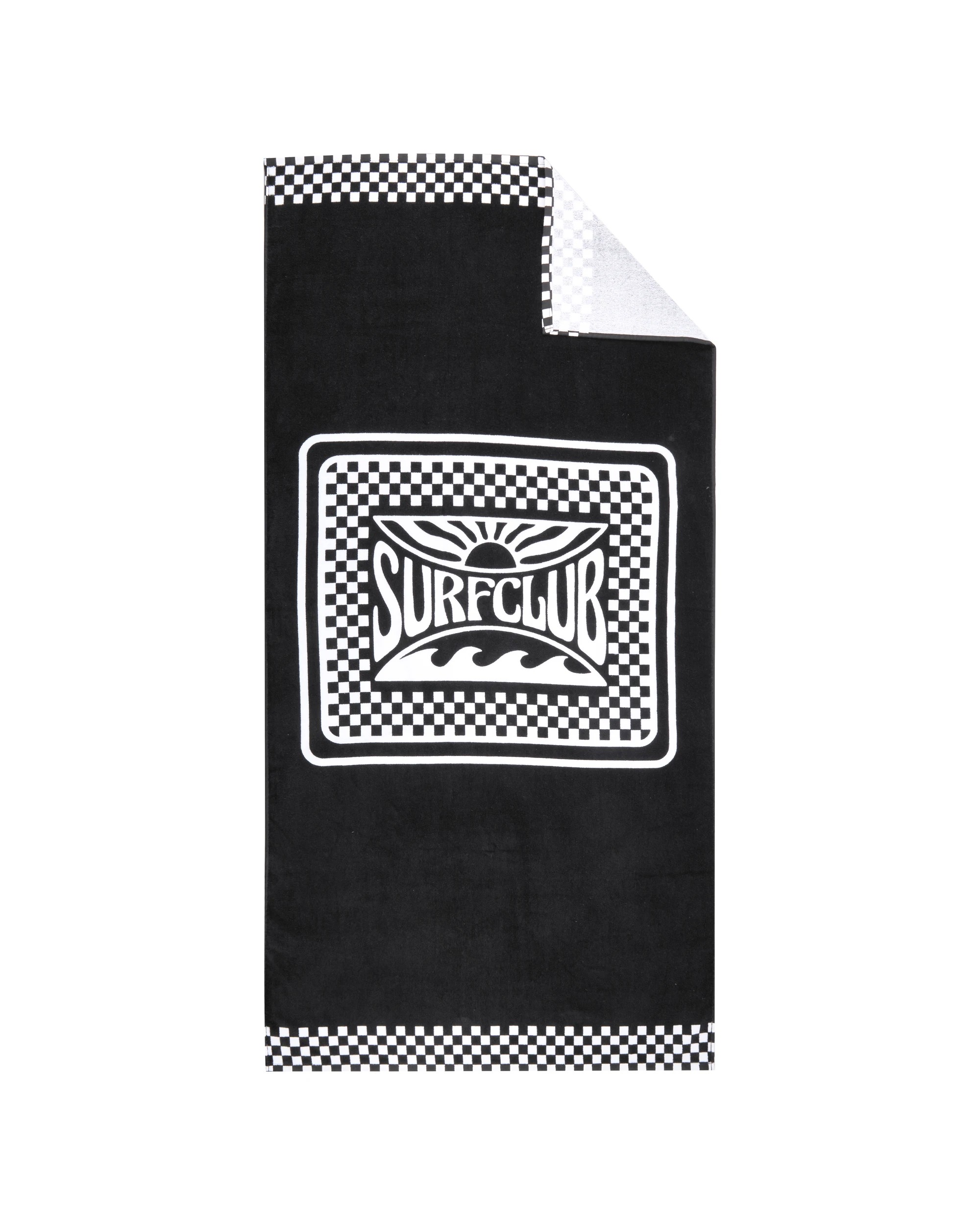 4 Cotton Velour Beach Towel - Surf, 4 of 6