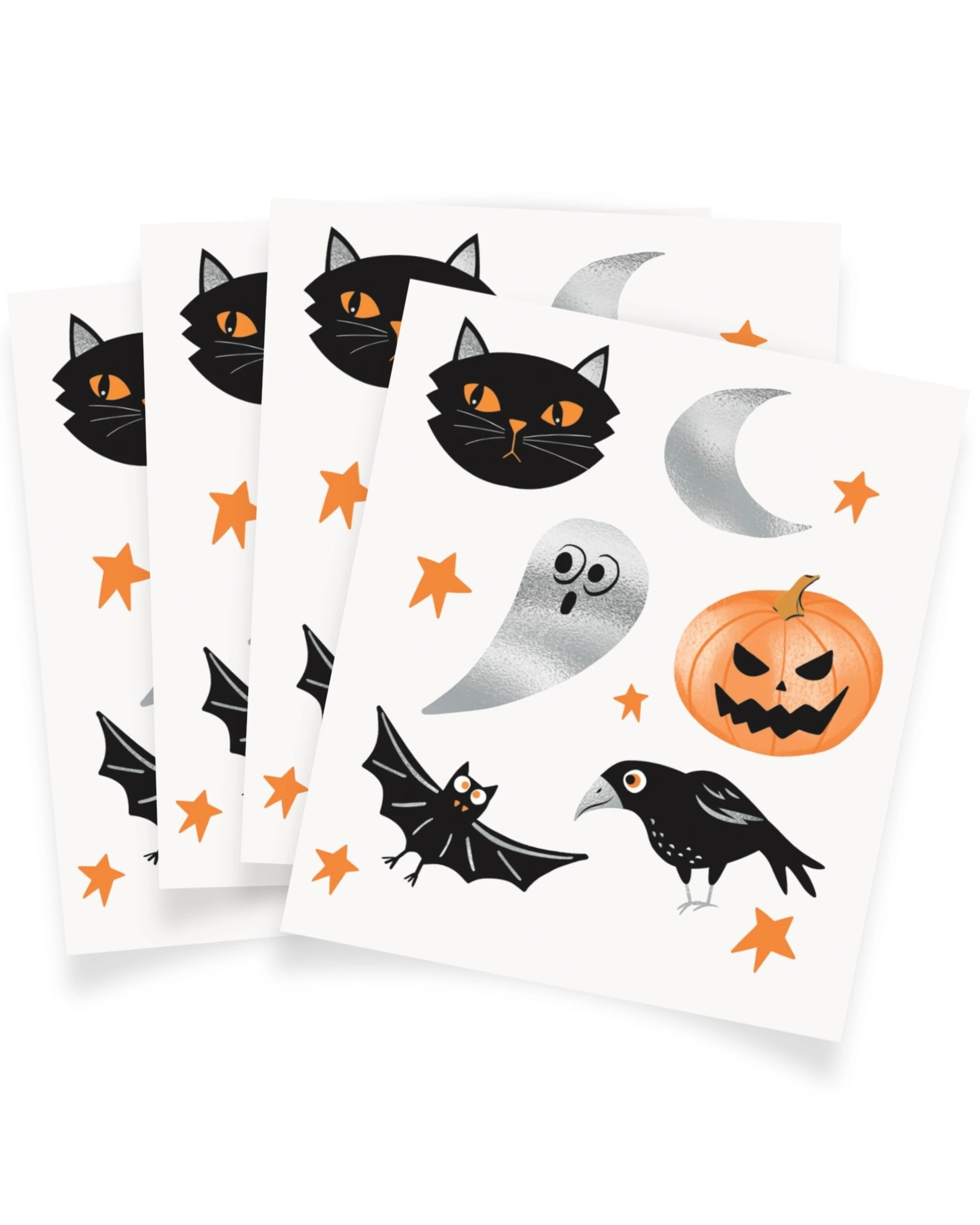 1 Unique Halloween Tattoos Pack of 24 - Multi, 1 of 3