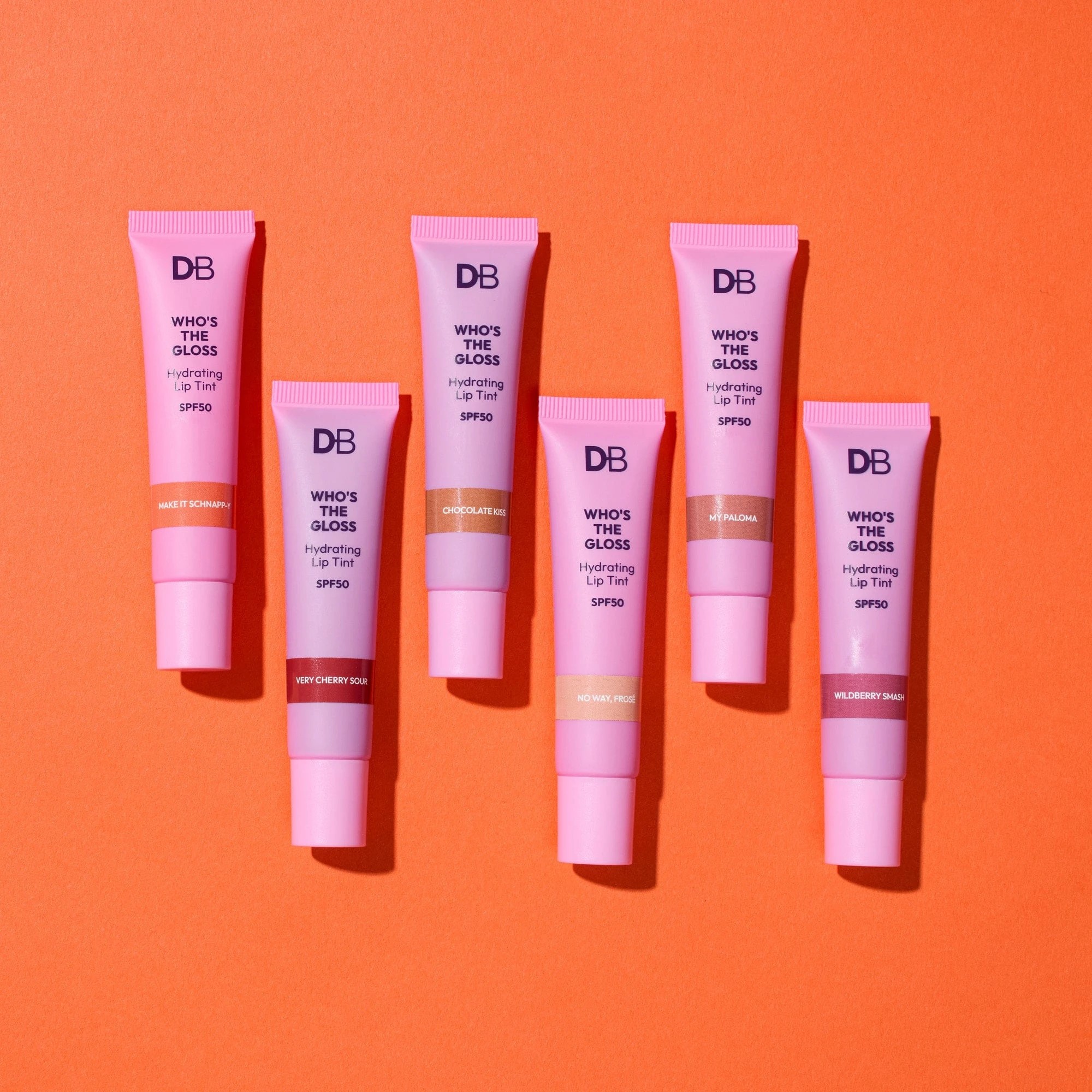 2 DB Designer Brands Who's The Gloss Hydrating Lip Tint SPF 50 - My Paloma, 2 of 4