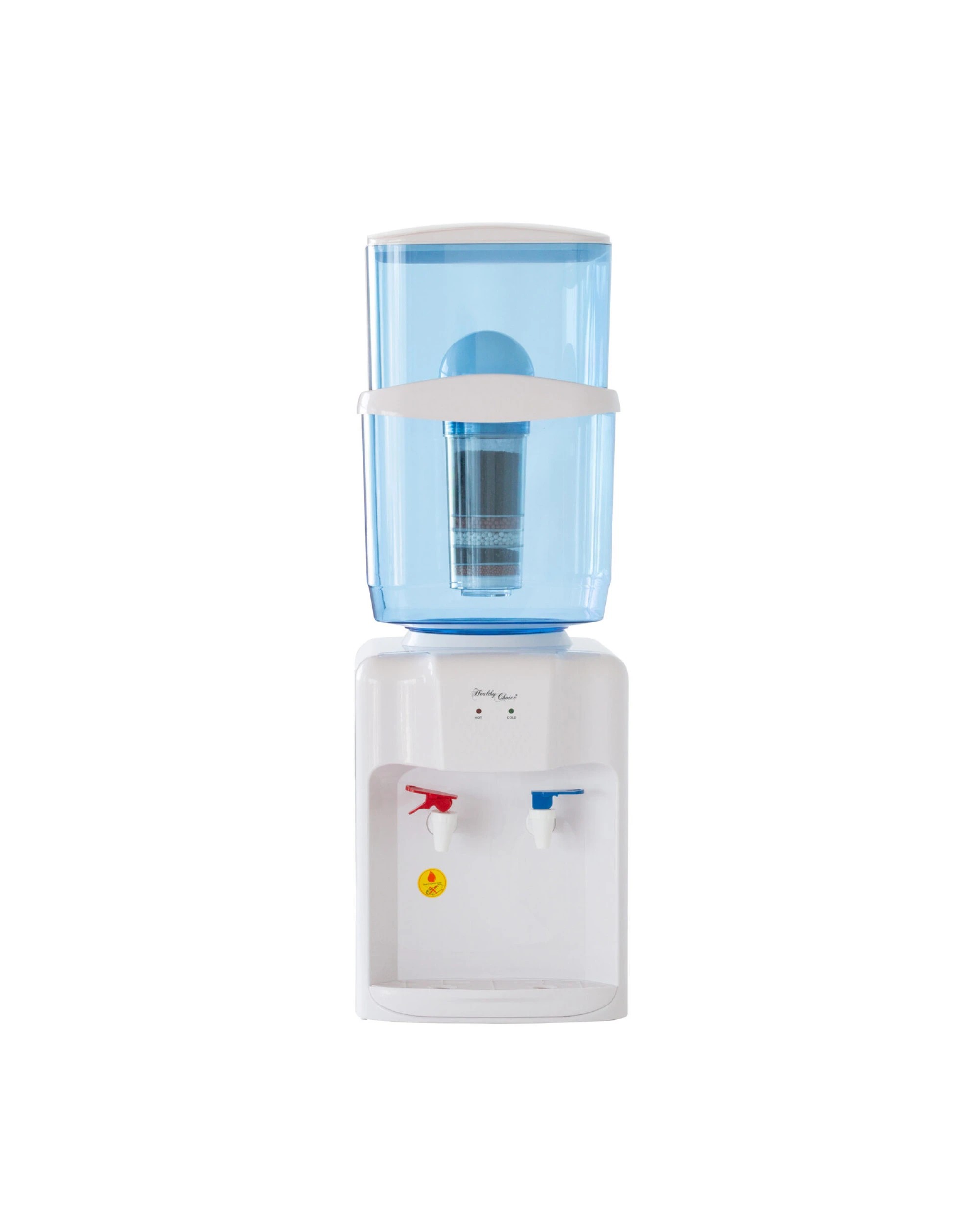 1 Healthy Choice Water Cooler, Hot Water Dispenser with Activated Carbon Filtration, 1 of 6