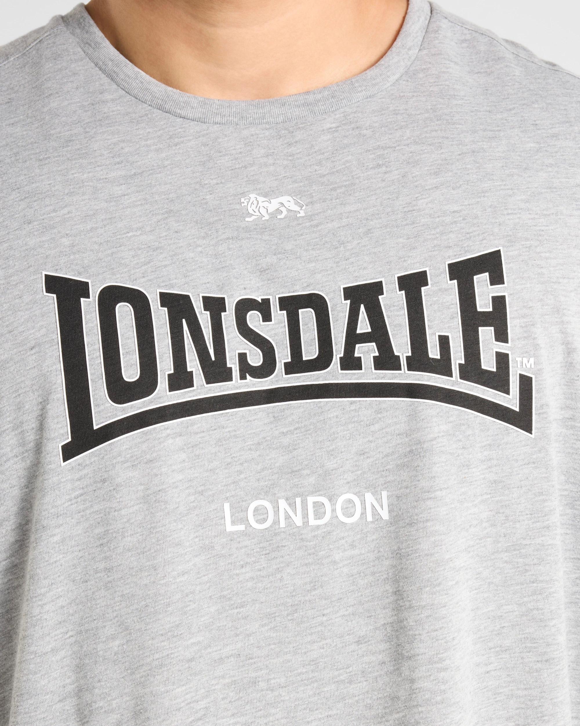 3 Plus Tank - Lonsdale London GREY, 3 of 4
