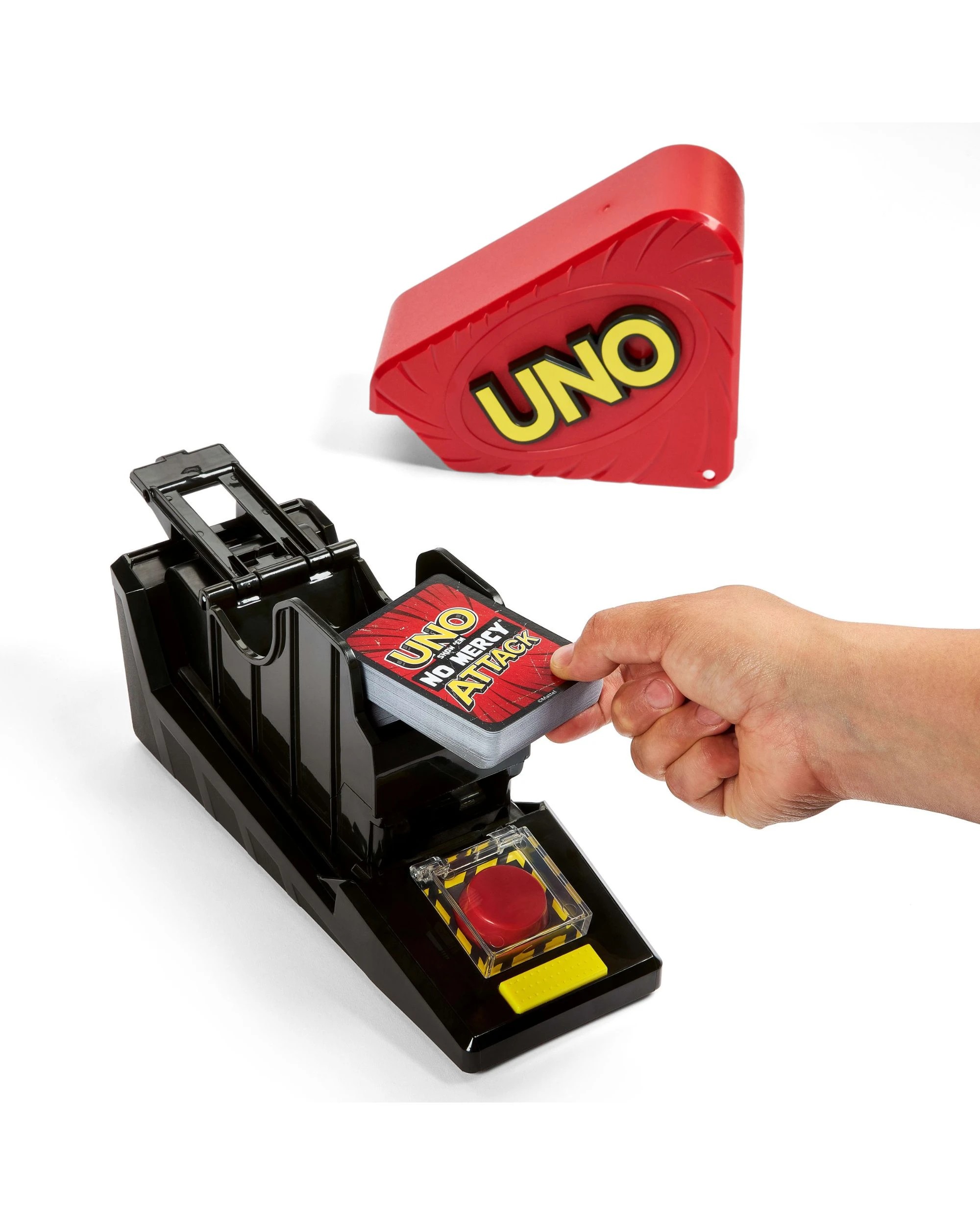 UNO Show ‘em No Mercy Attack Card Game With Card Launcher - Red - Kmart