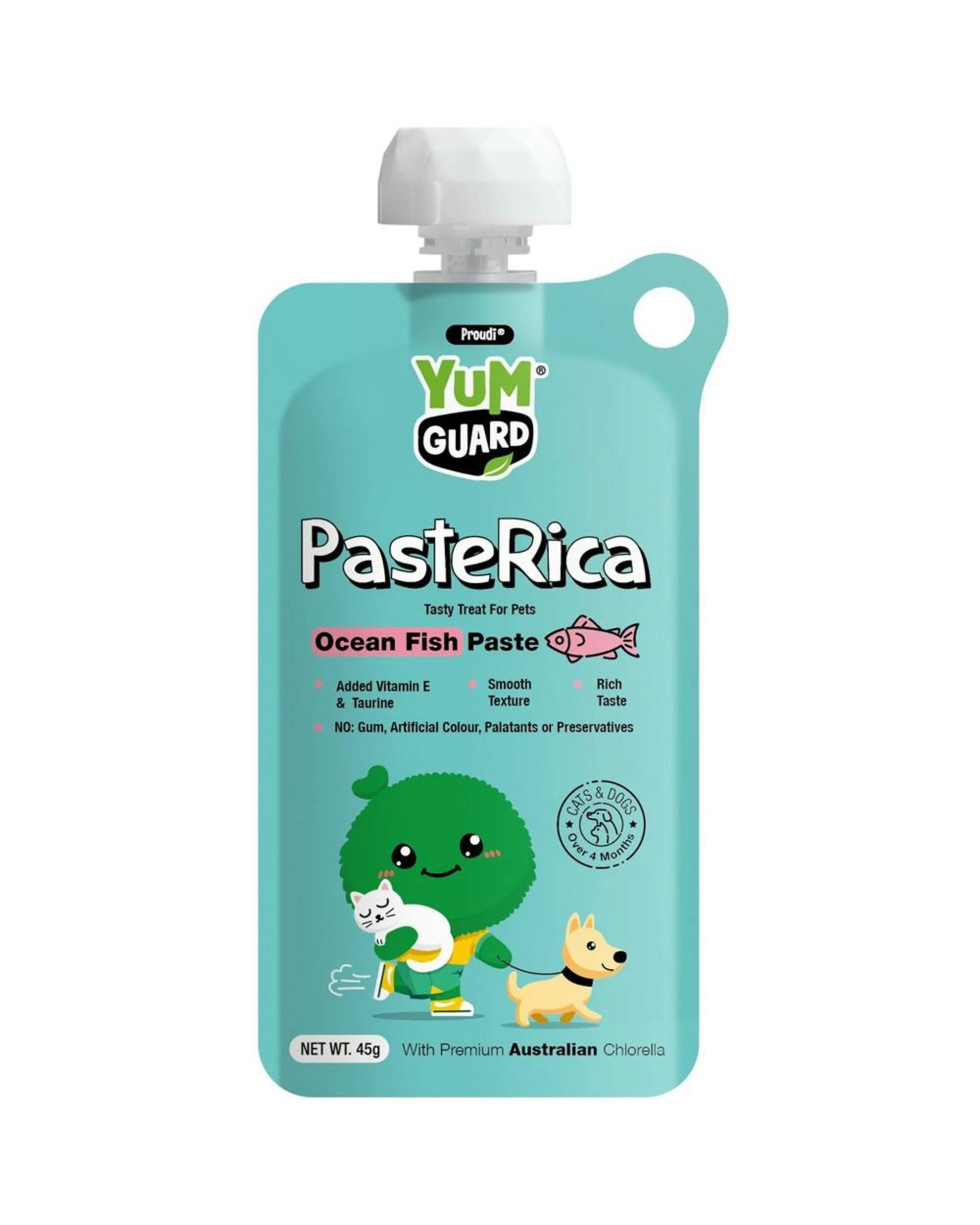 1 Yumguard Paste Rica Ocean Fish Dog And Cat Treat 24X45g, 1 of 1