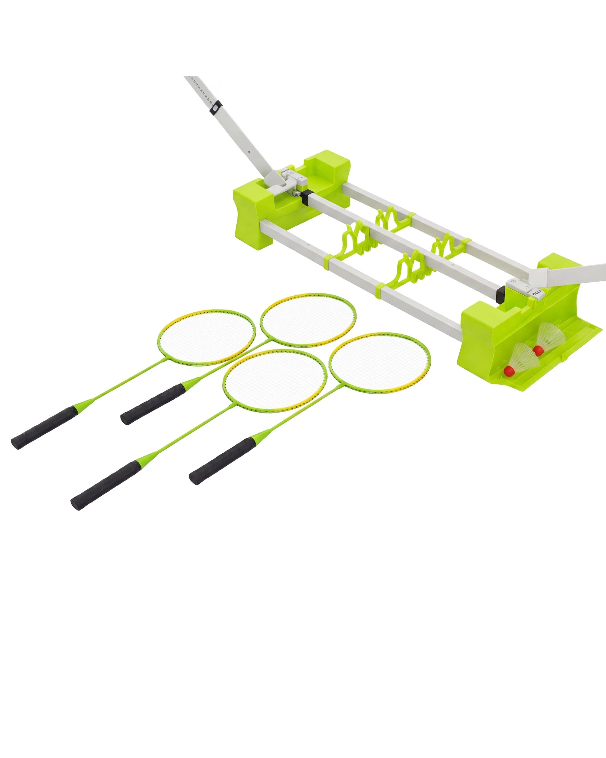 4 Advwin 4.6m Portable Badminton Net Set - Green, 4 of 4